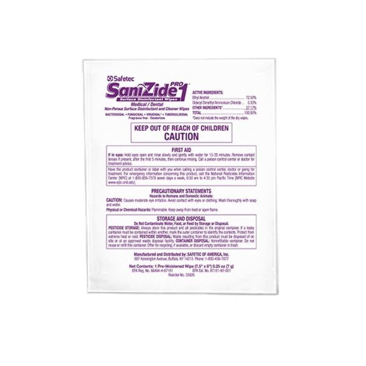 Surface Disinfectant Wipes - Individually Sealed 2