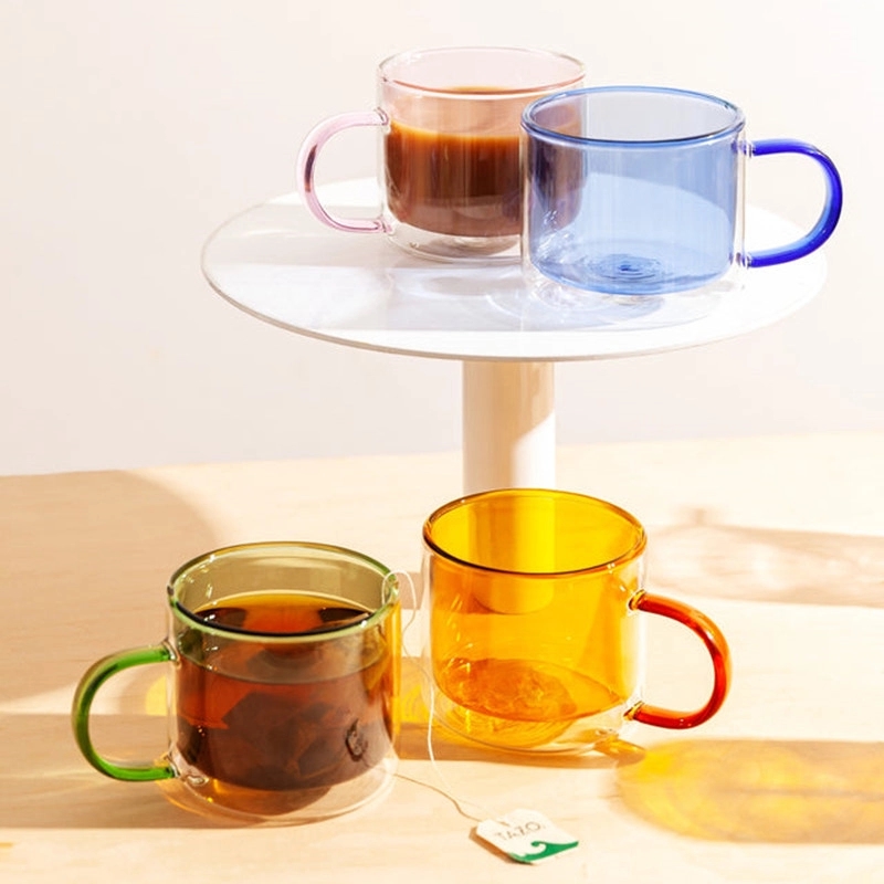 Double Wall Glass Coffee Cup 5