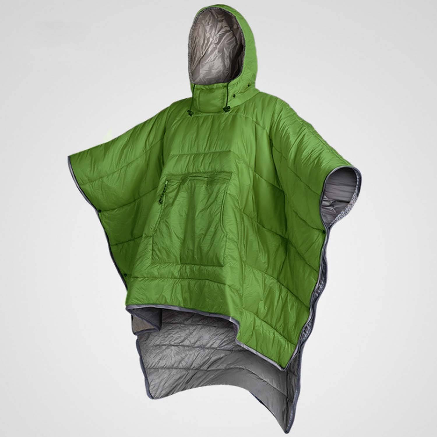 Ultra Light Down Cotton Wearable Cape Sleeping Bag 2