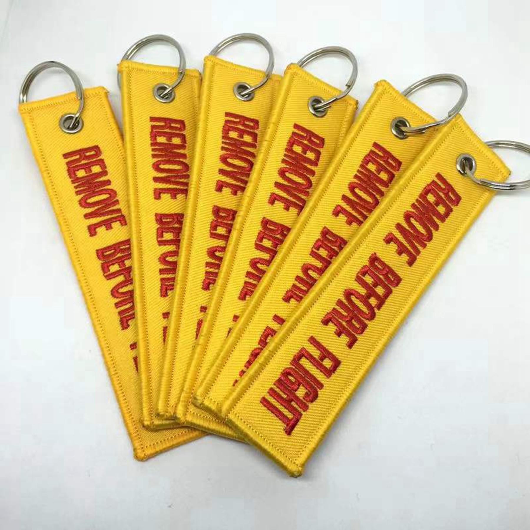 Custom Embroidered Aviator Keychains 4