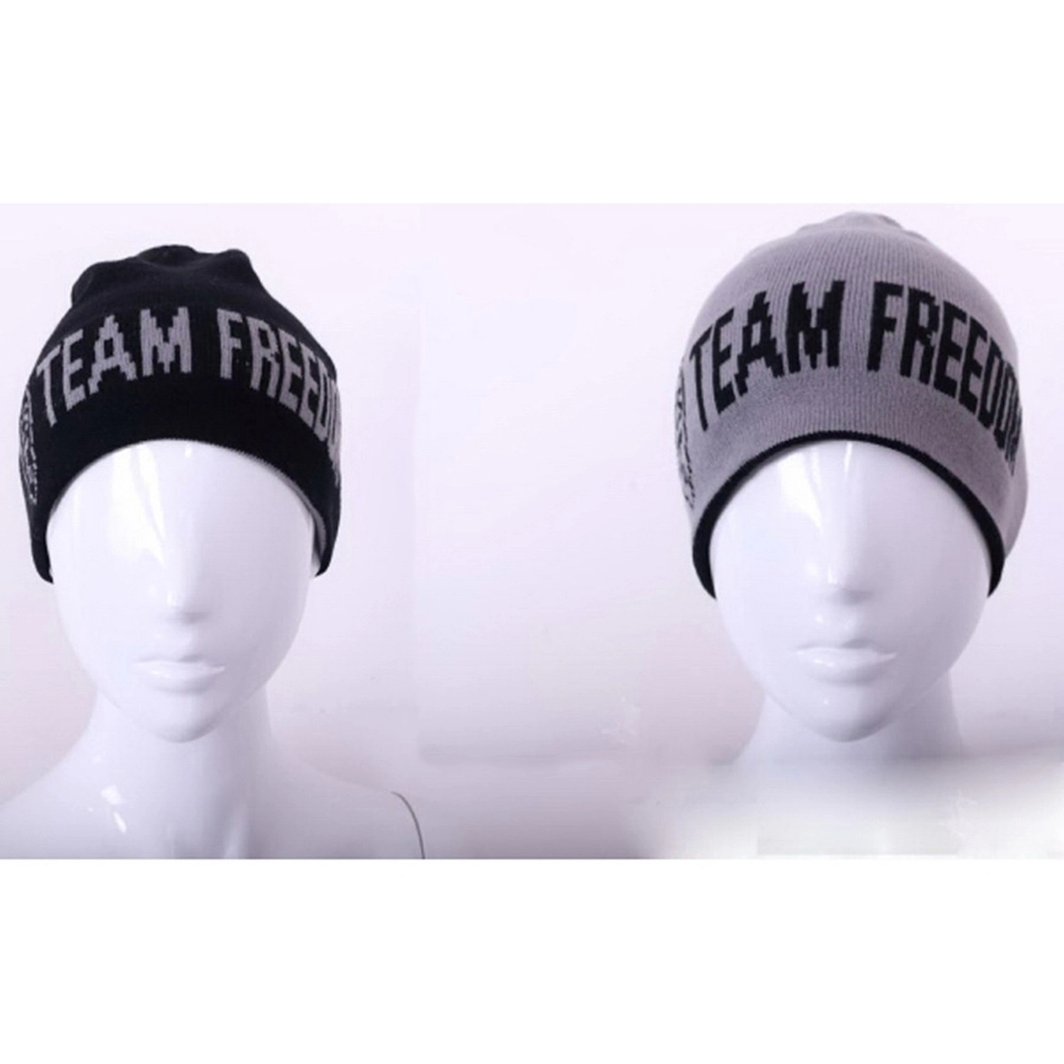 Knitted Reversible Warm Beanie Hat 2