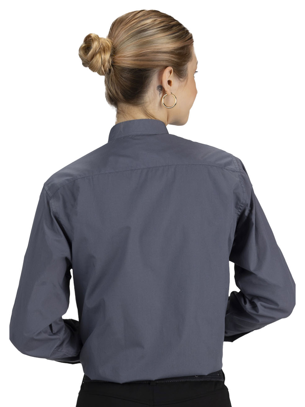 Edwards - Shirts & Blouses - Women's Banded Collar Shirt 5