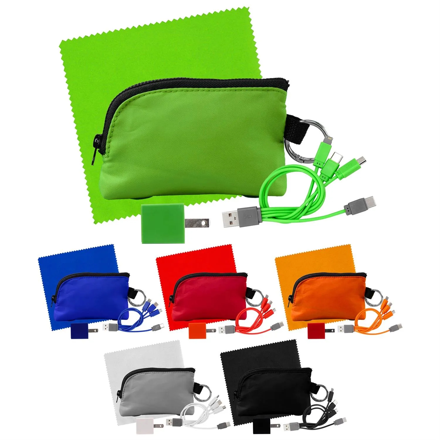 Zip Around Cable, Cloth & Wall Kit 3
