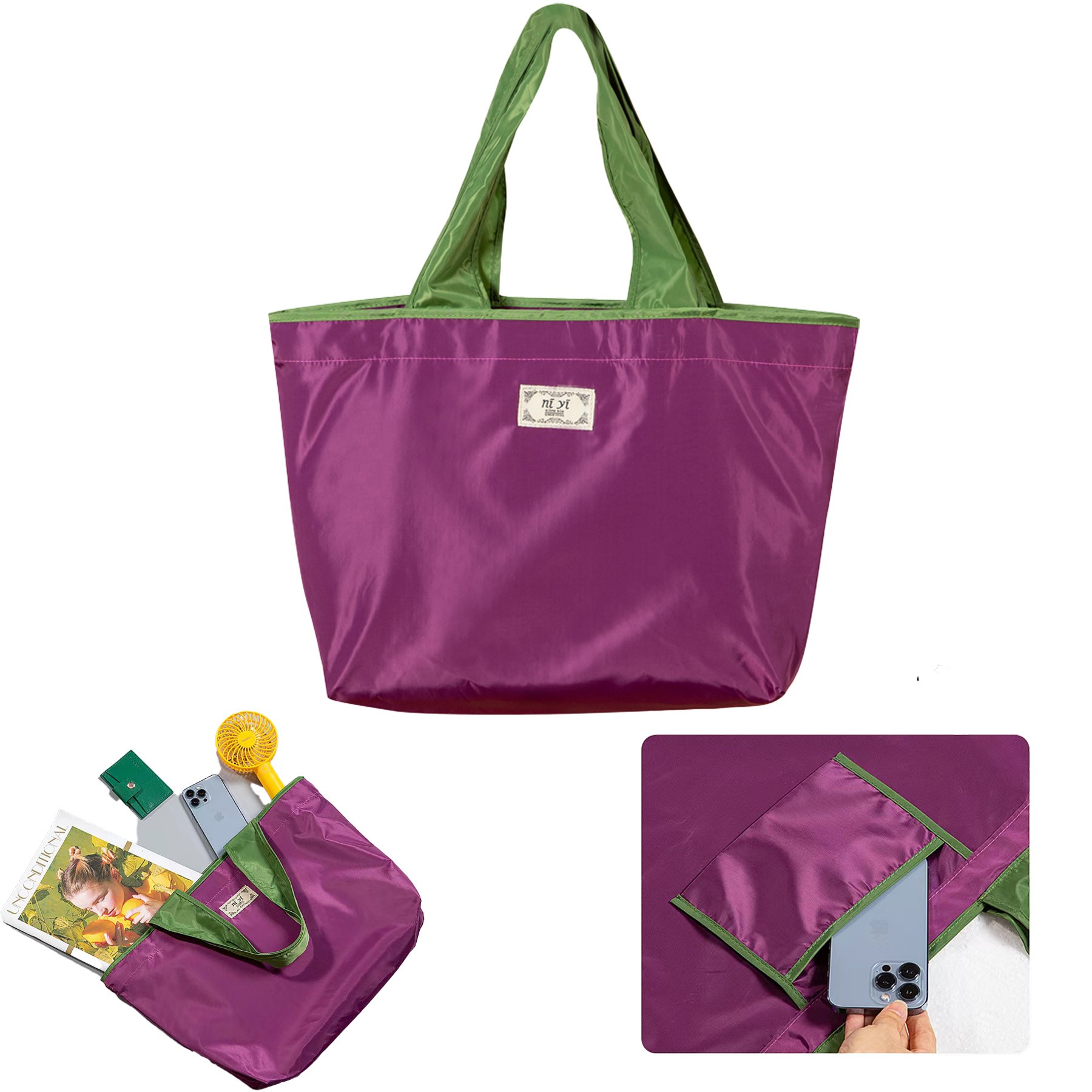 Drawstring Foldaway Bag 3