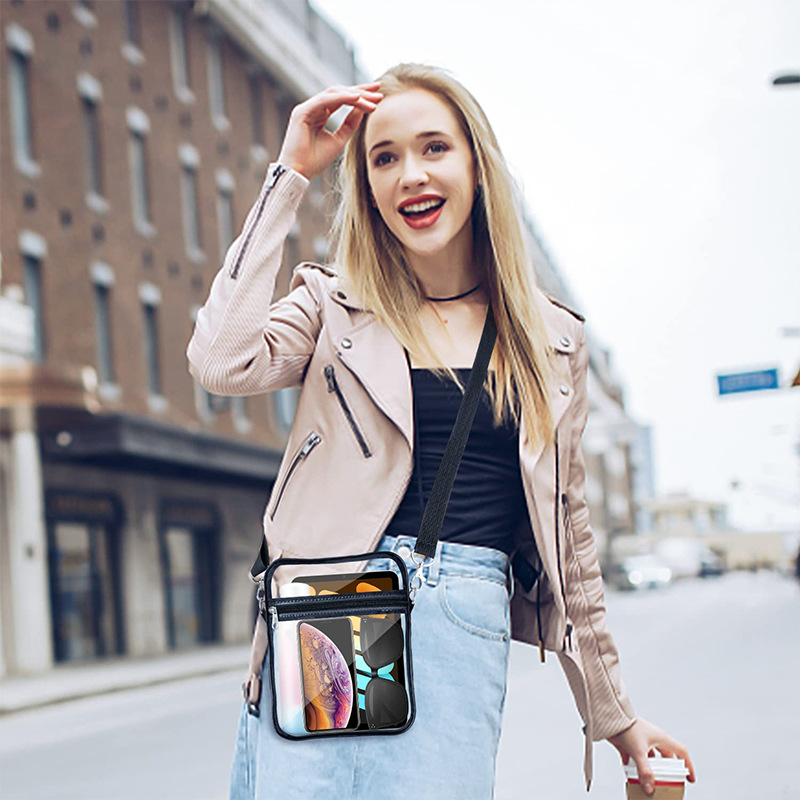 Clear Purse CrossBody Bag 7