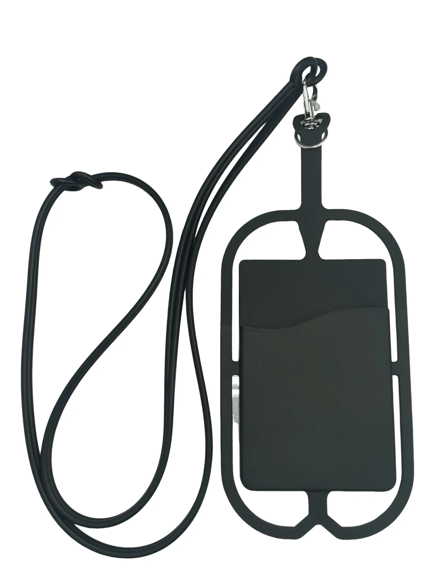 Silicone Phone Lanyard Card Holder Pocket 11