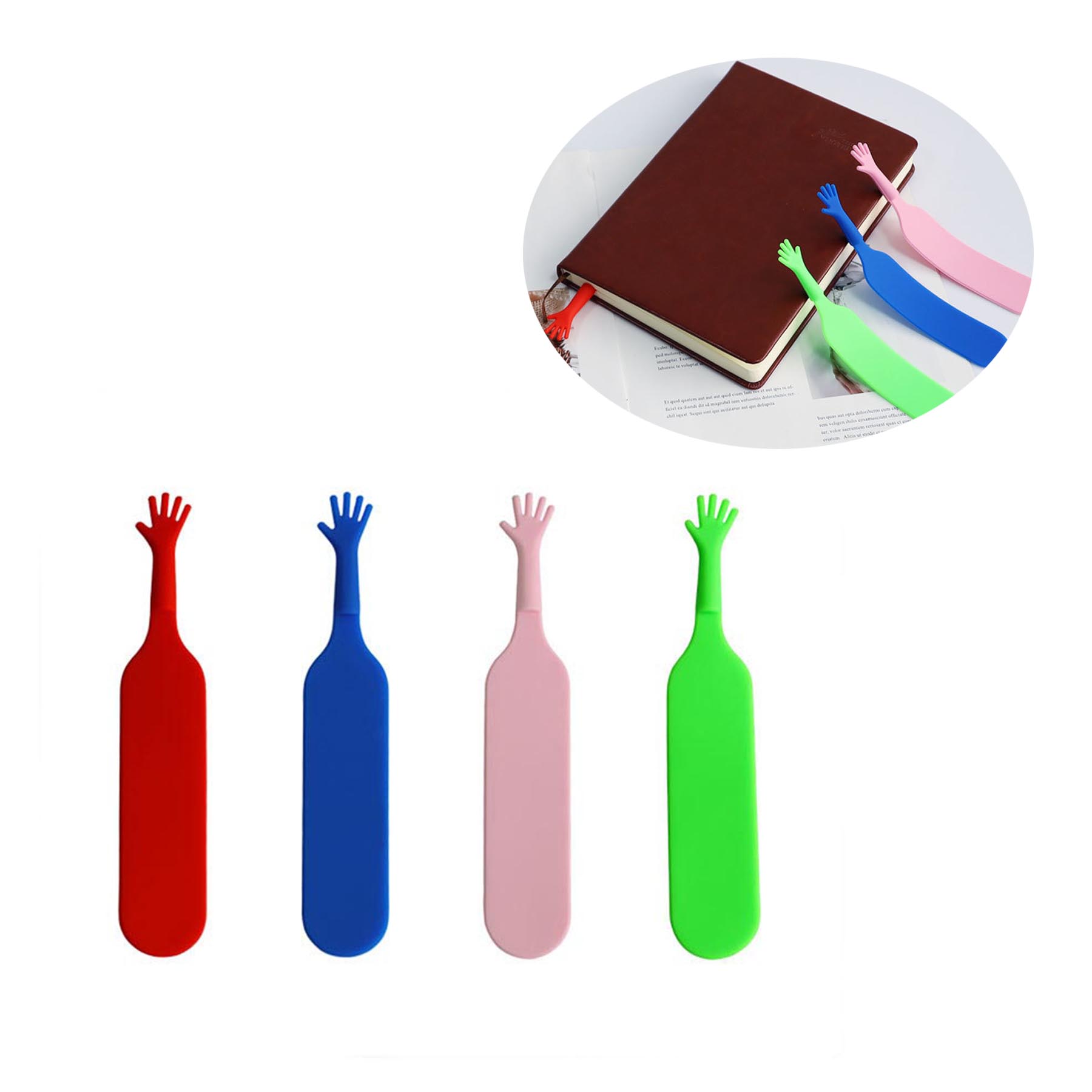 Silicone Finger Bookmark 1