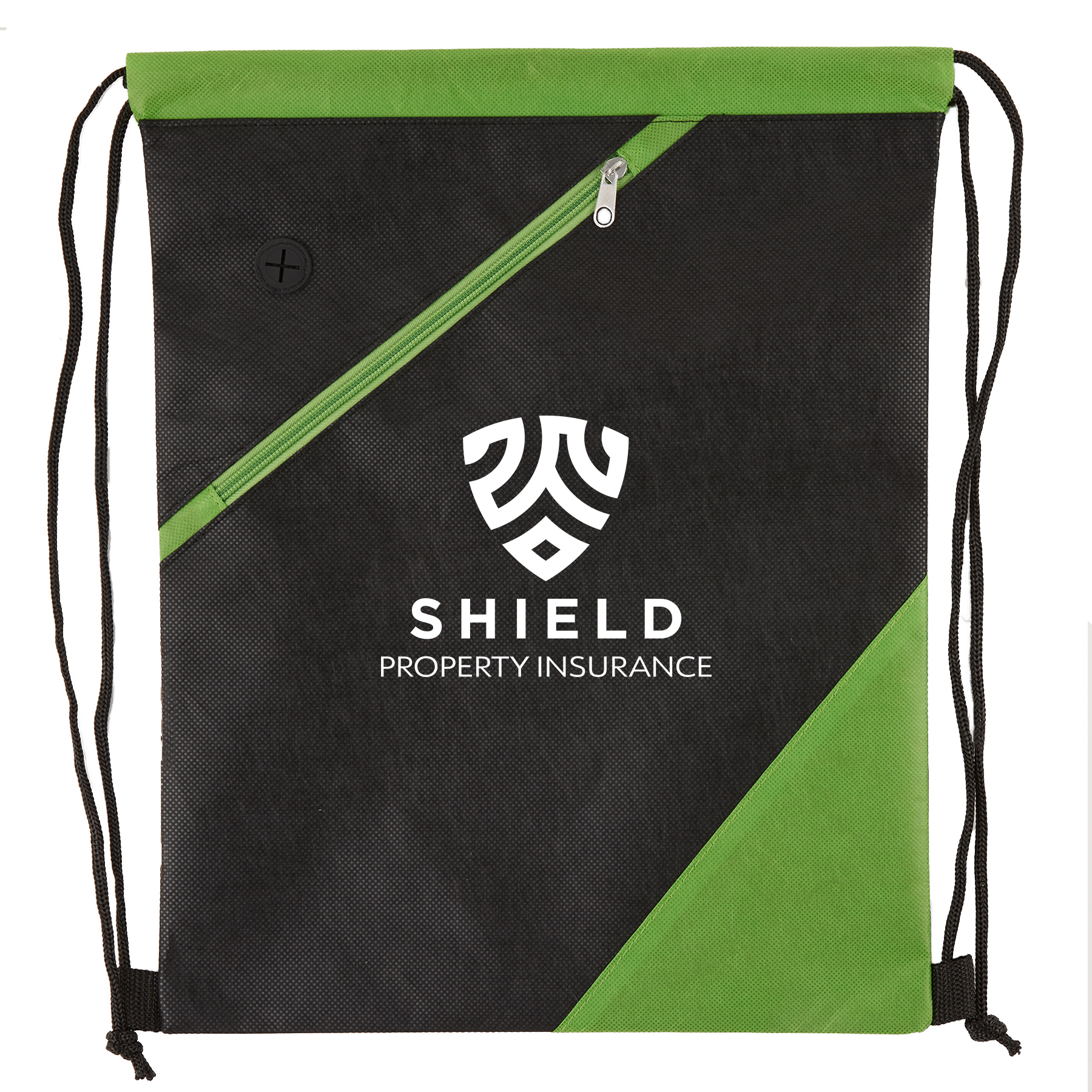 Apex RPET Non-Woven Drawstring Backpack 9