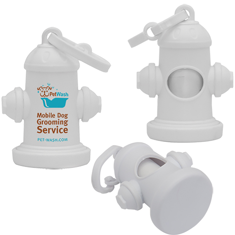 Fire Hydrant Pet Waste Bag Dispenser 2