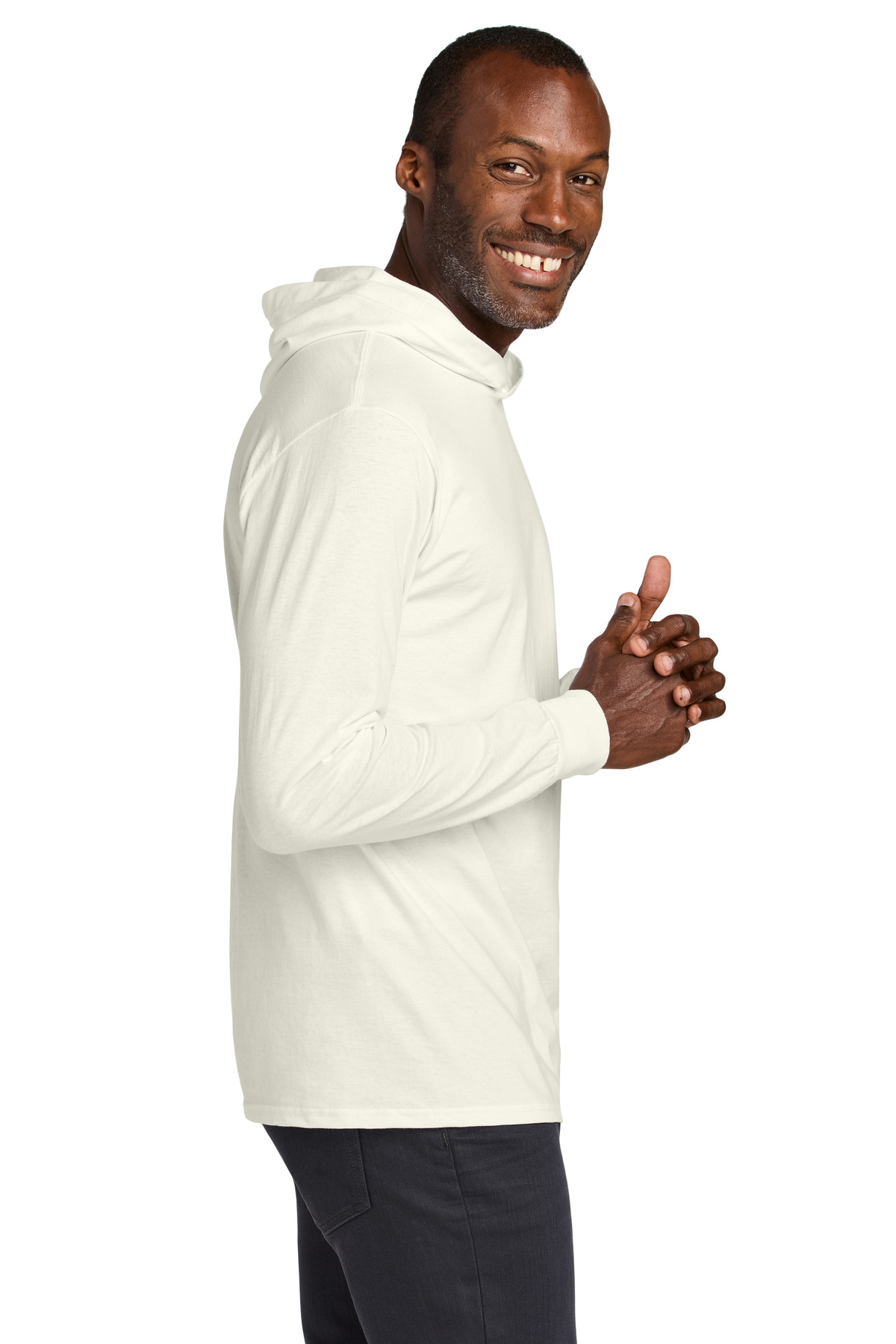 Jerzees Classics Unisex Cotton Long Sleeve Hooded T-Shirt 363LH 53