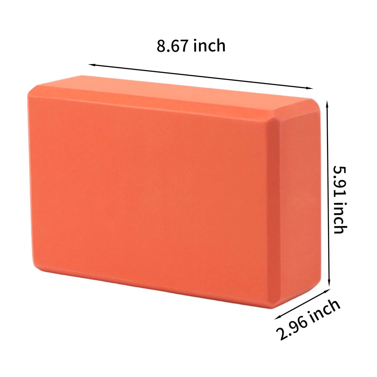 High Density Yoga Block for Support and Balance 4