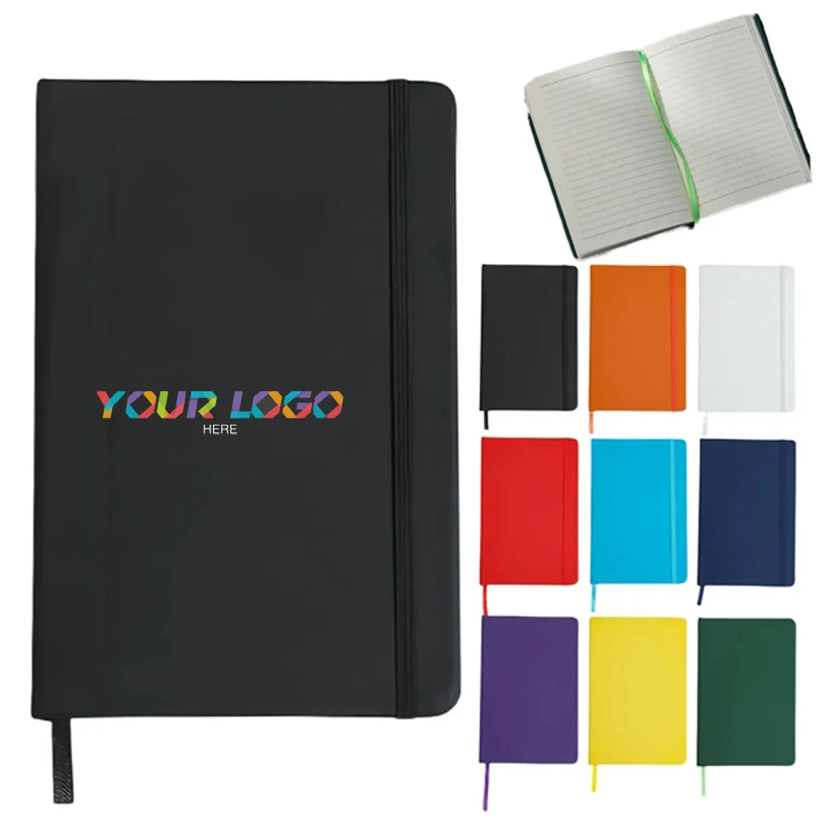 PU Leather Ruled Classic Notebook 2