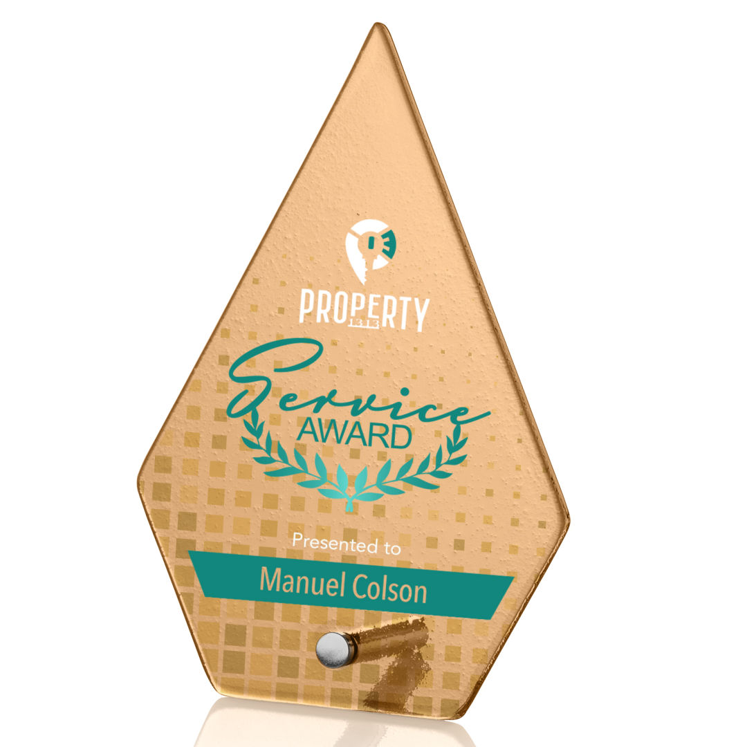 Atchison Russet Diamond VividPrint™ Award - Silver 6