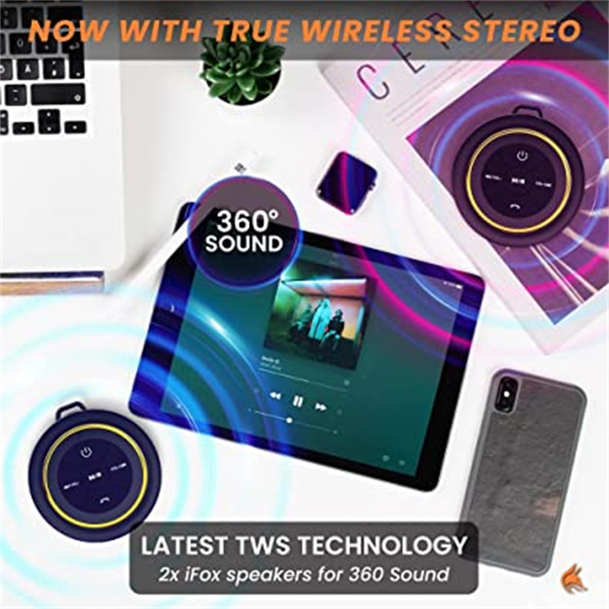 Wireless Bluetooth Speaker with Handle 6