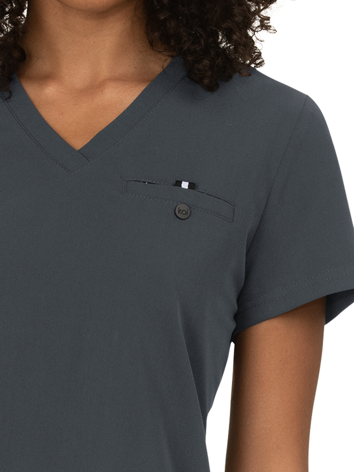 koi - Next Gen - Women's One-Pocket Tuck-In Ready to Work Top 13
