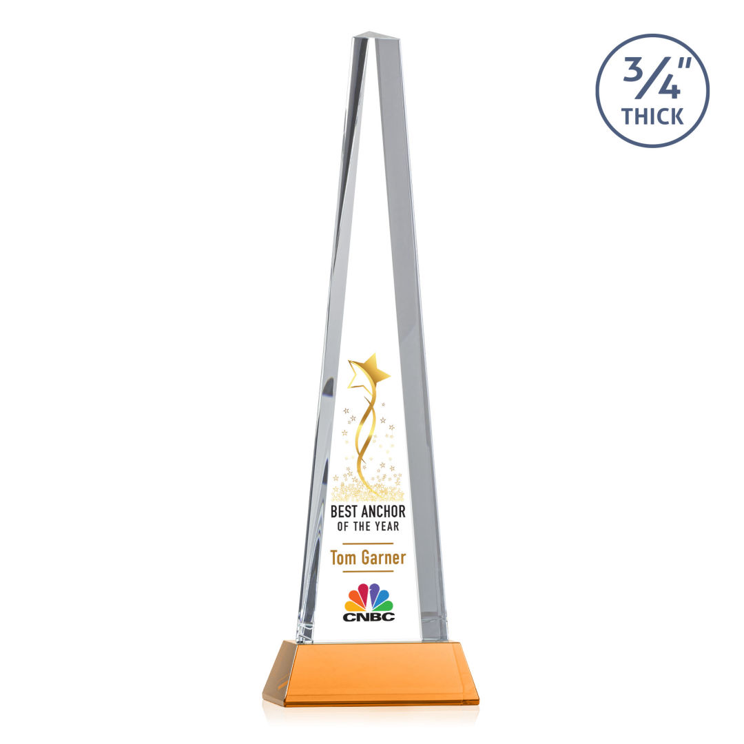 Majestic Tower VividPrint™ Award on Newhaven - Amber
