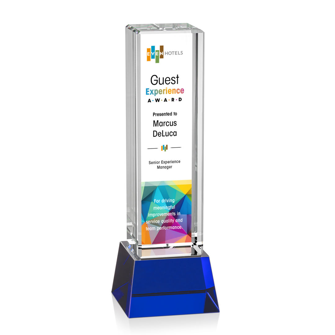 Robson VividPrint™ Award on Base - Blue 21