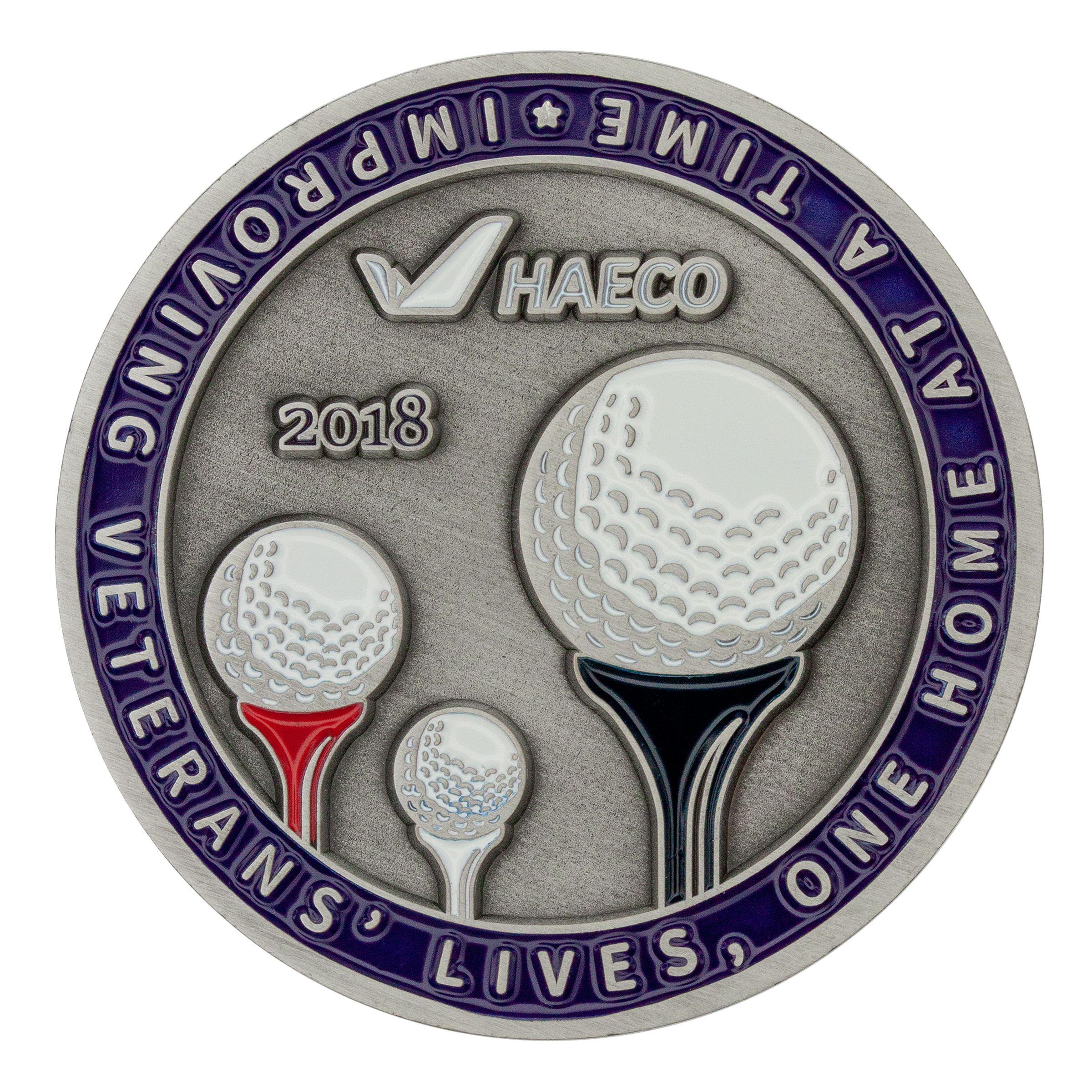 Die Struck Brass Challenge Coins (1-3/4") 5