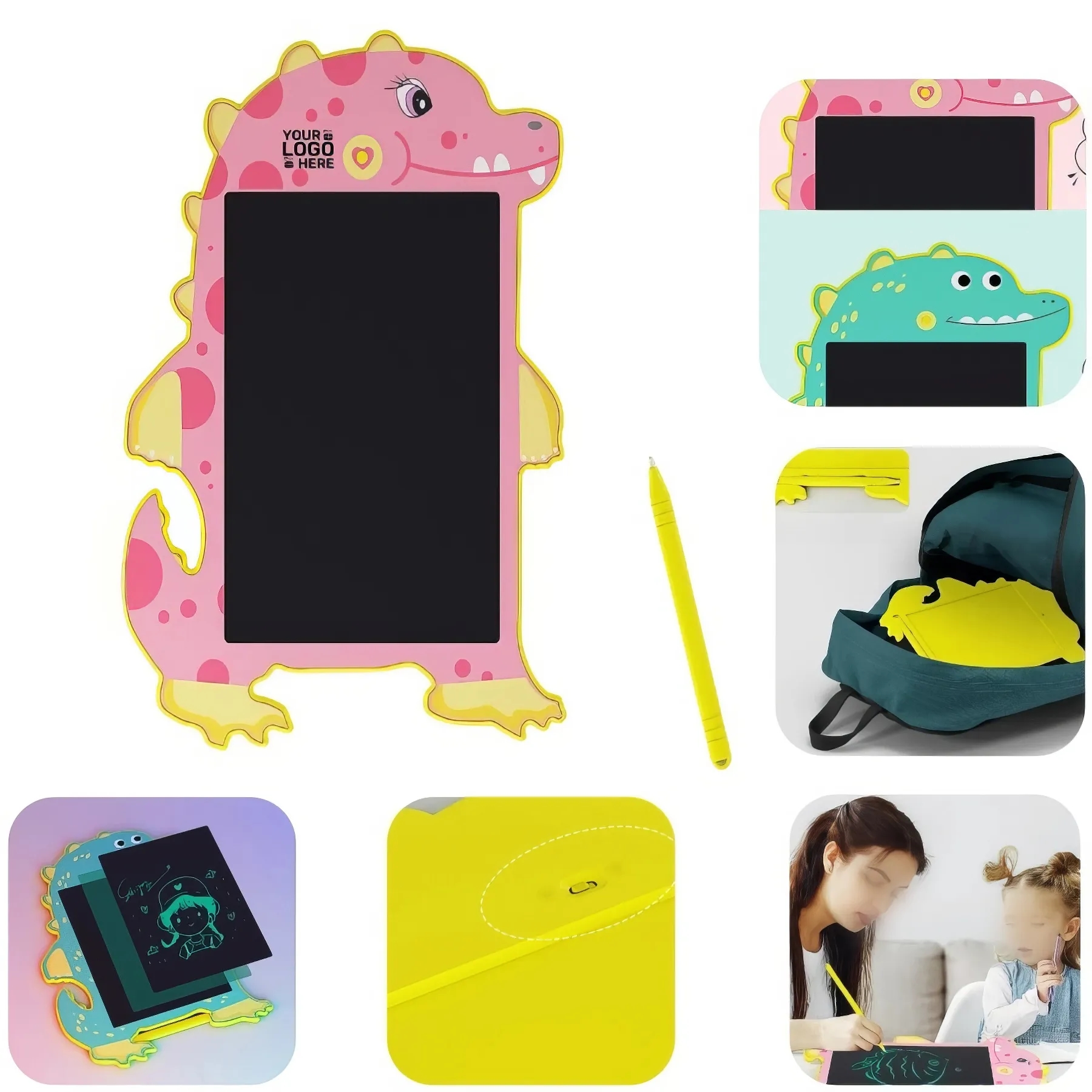 Cartoon Dinosaur Writing Tablet 2