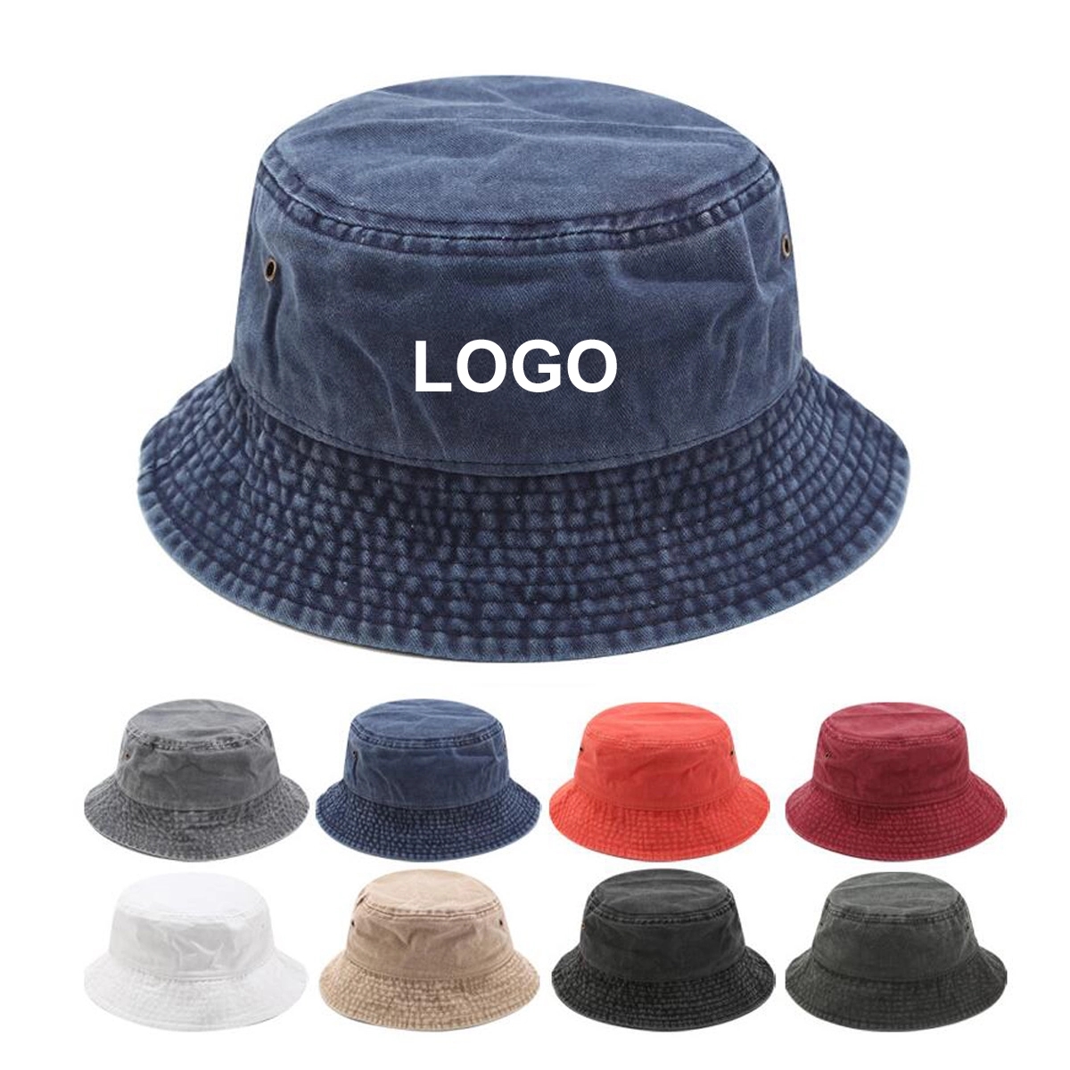 Denim Bucket Hat 2