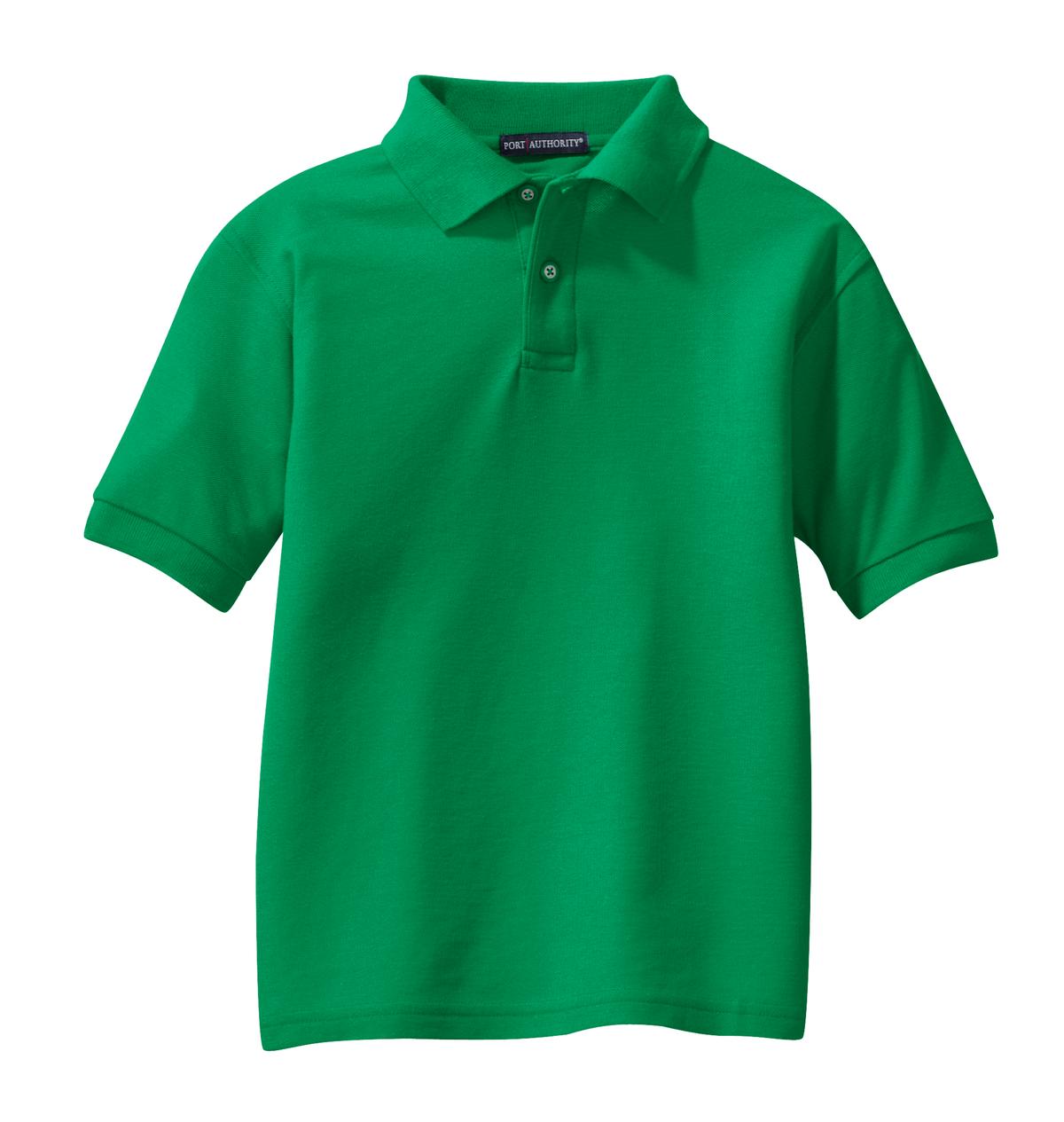 Port Authority® Youth Silk Touch Polo 2