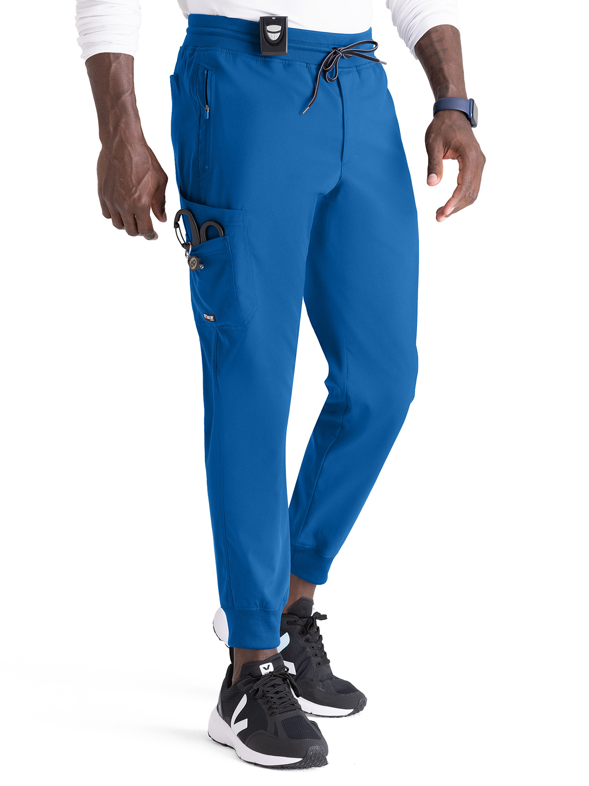Grey's Anatomy Spandex Stretch - Men's Five-Pocket Murphy Jogger Scrub Pant 13