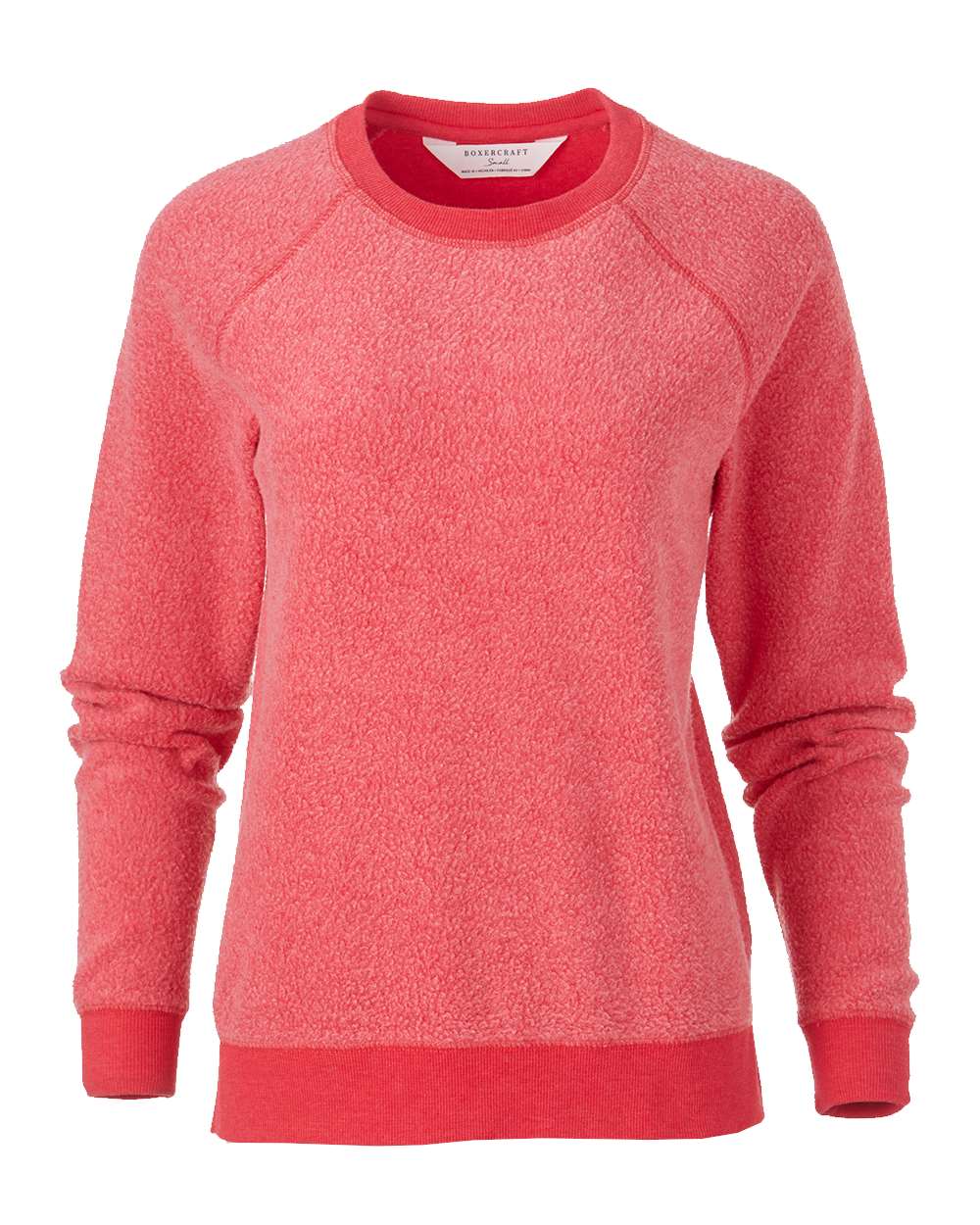 Women's Fleece Out Crewneck Pullover - K01 62