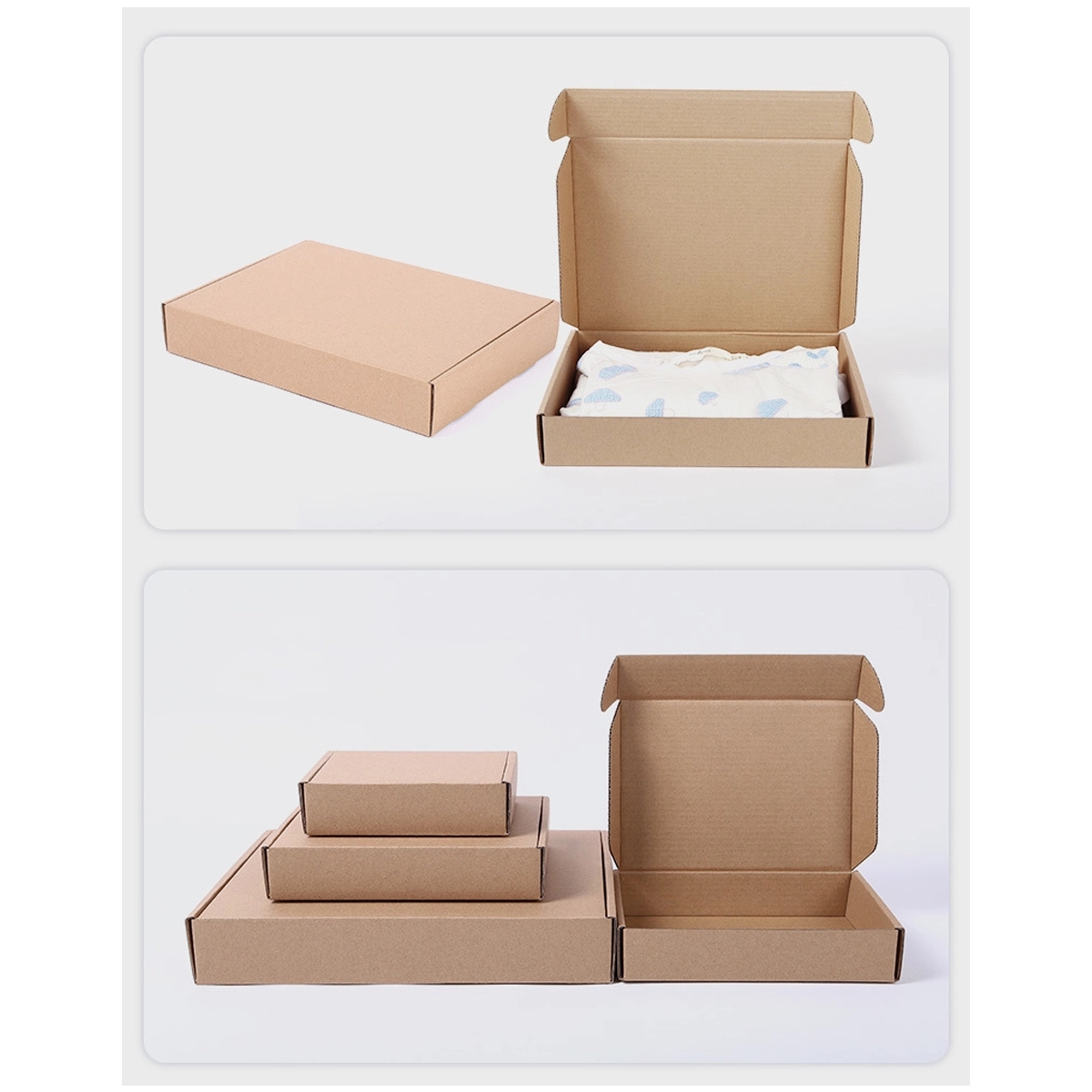 Kraft Shipping Corrugated Cardboard Boxes 5