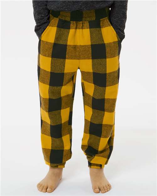 Youth Flannel Joggers - 4810 5