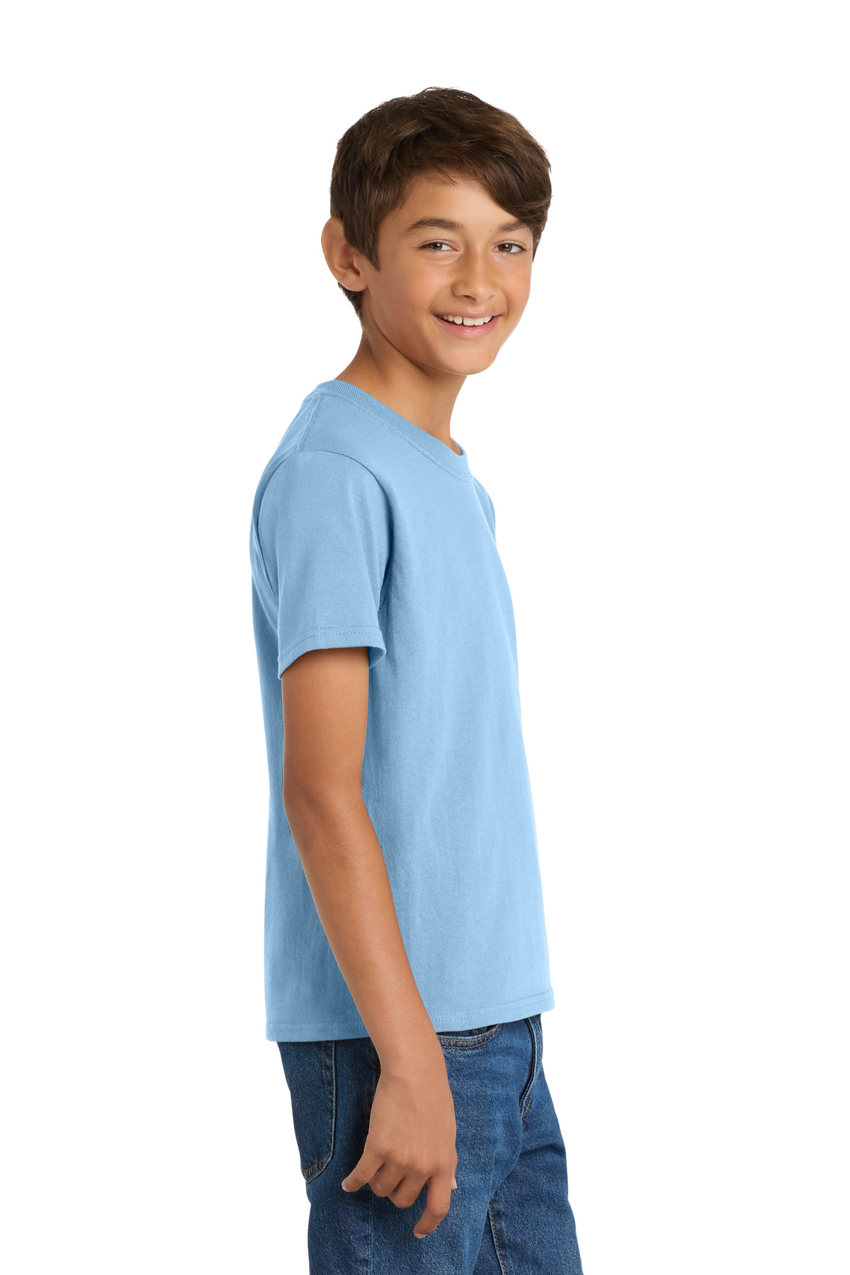 Port & Co Youth Core Cotton Tee. PC54Y 185