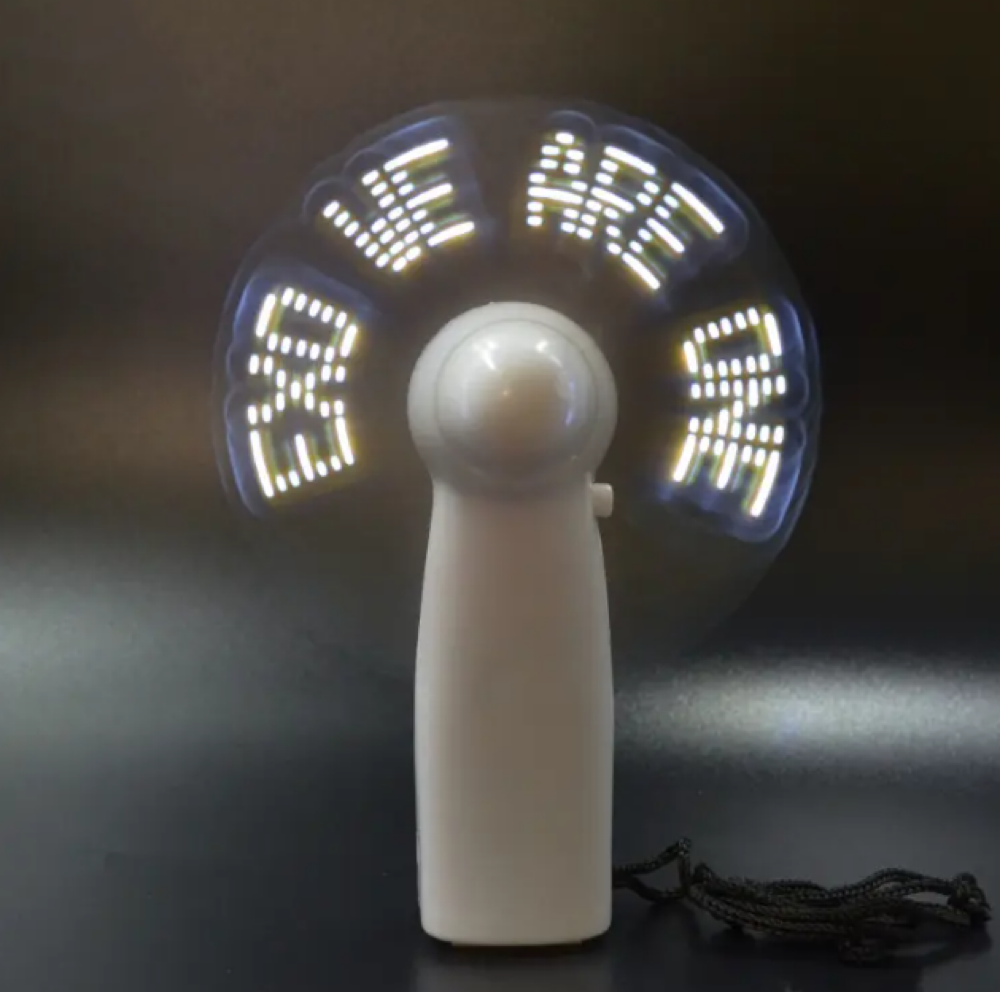 Electric LED Fan - USB Charged 3