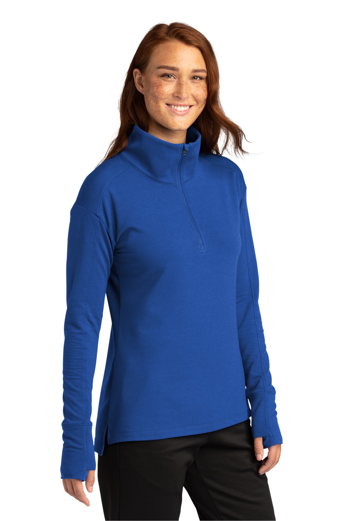 Sport-Tek® Women's Sport-Wick Flex Fleece 1/4-Zip 12