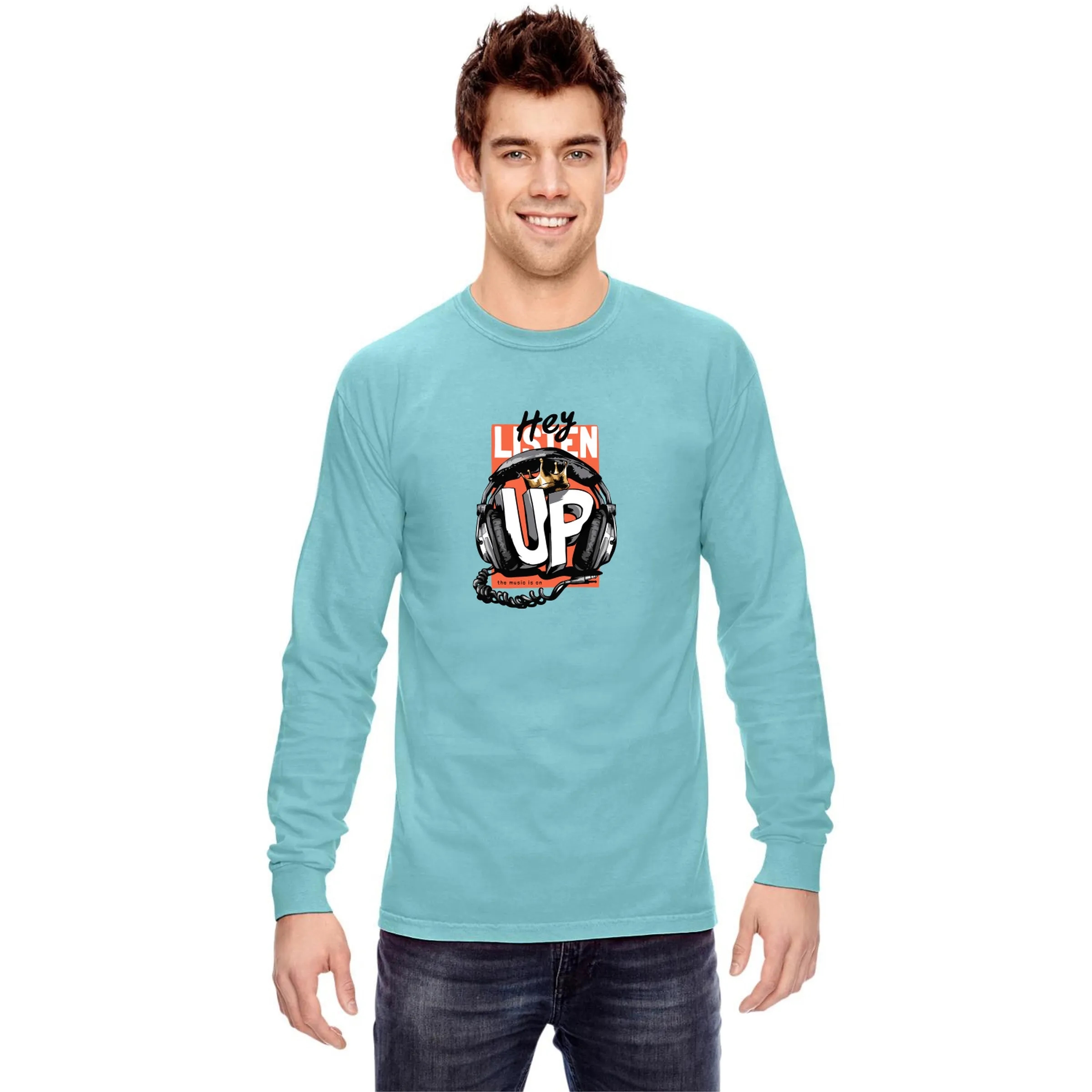 COMFORT COLORS ADULT 6.1 OZ. LONG-SLEEVE T-SHIRT 27