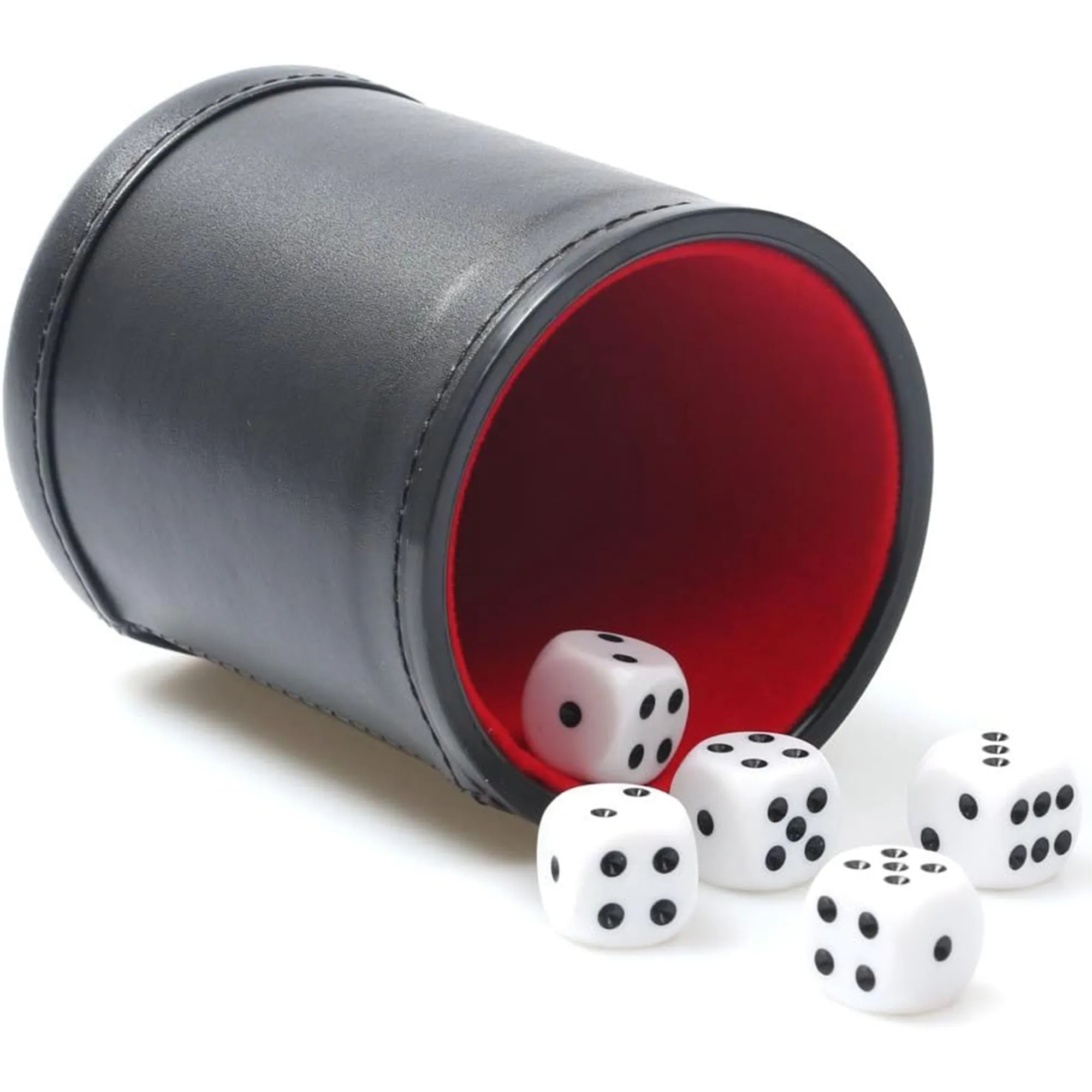 PU Leather Dice Cup 2