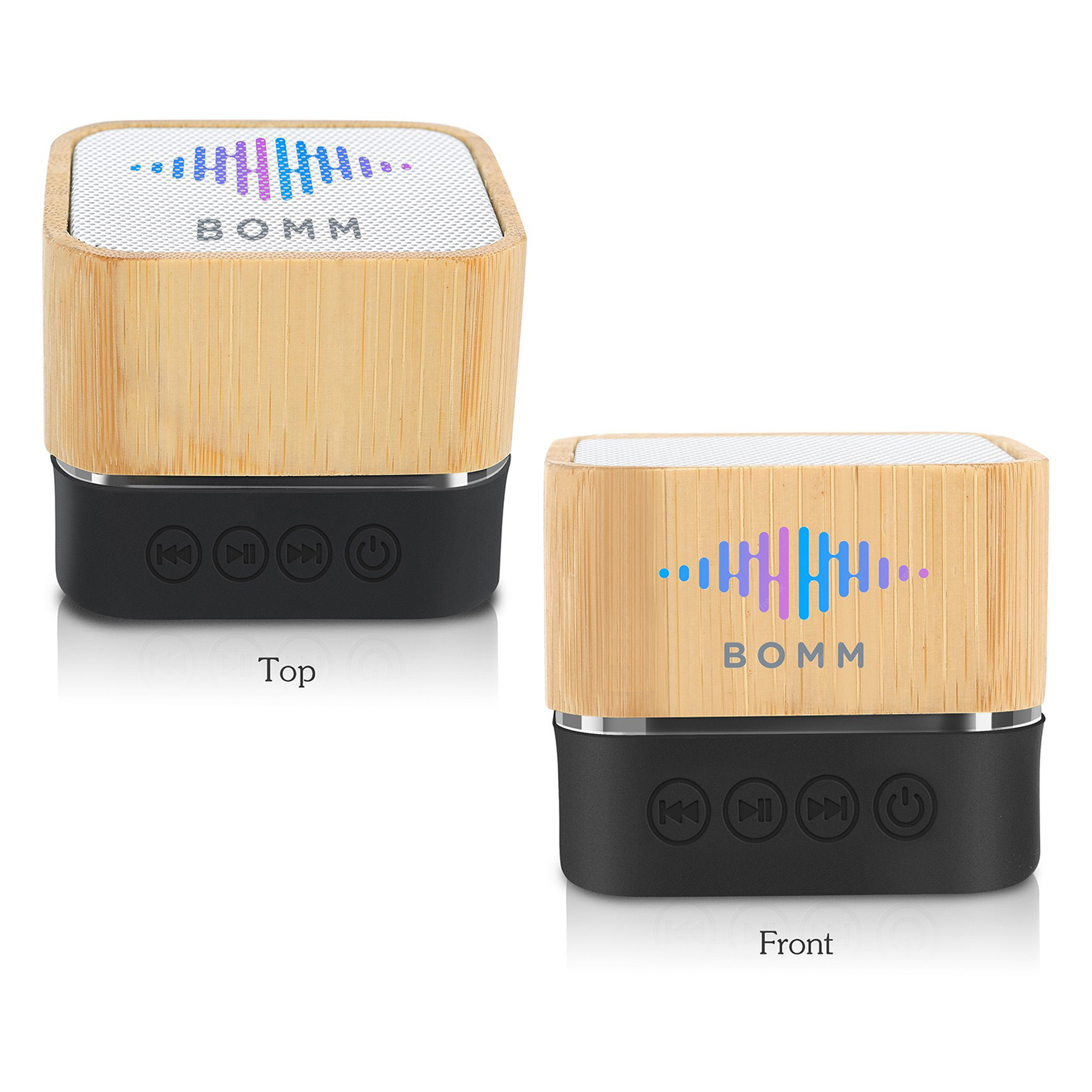 Bamboo Wireless Speaker with Standard Packaging 5