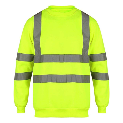 VISIPRO Reflective Safety Sweatshirt with Bands & Brace - 2