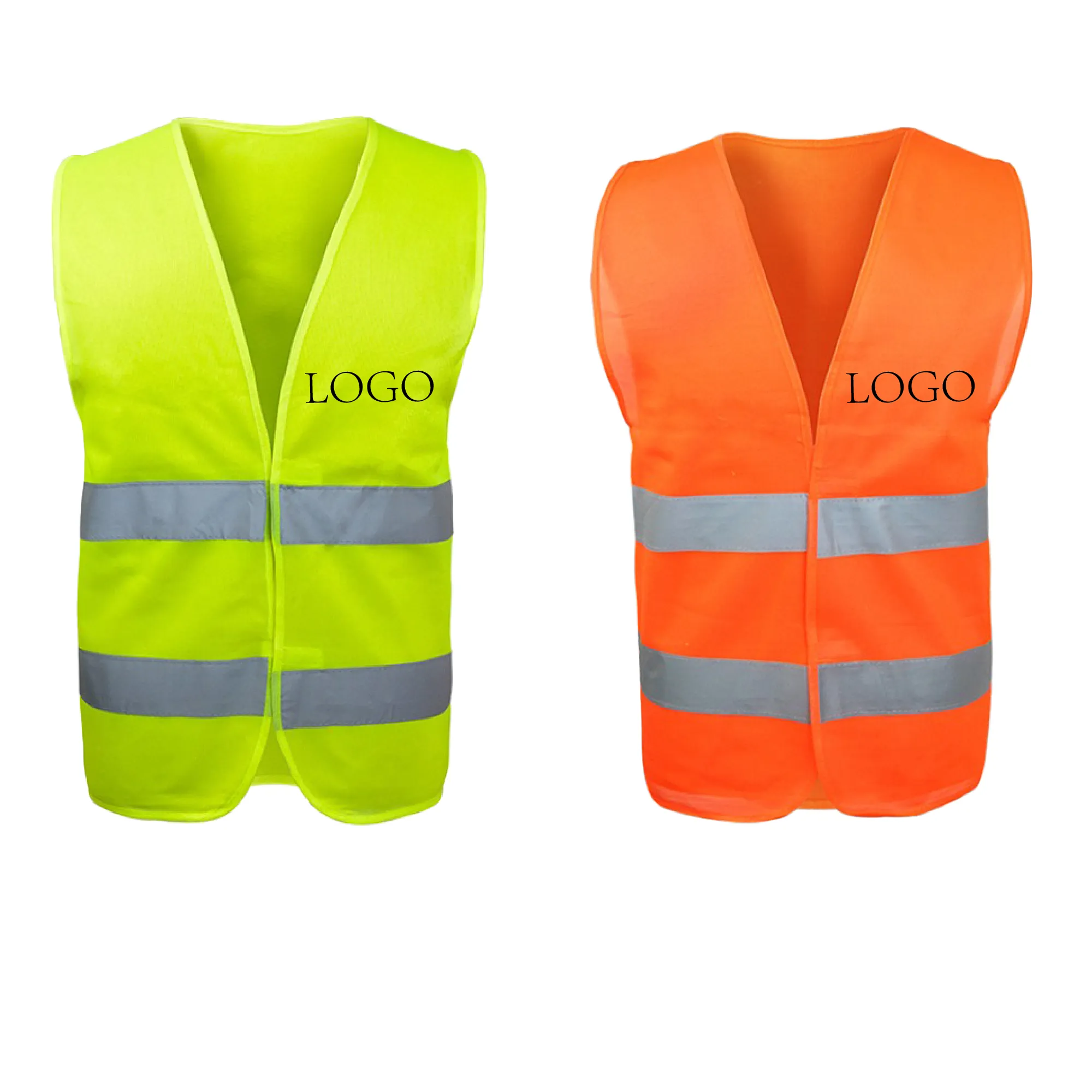 Reflective High Visibility Vests Safe Site Traffic