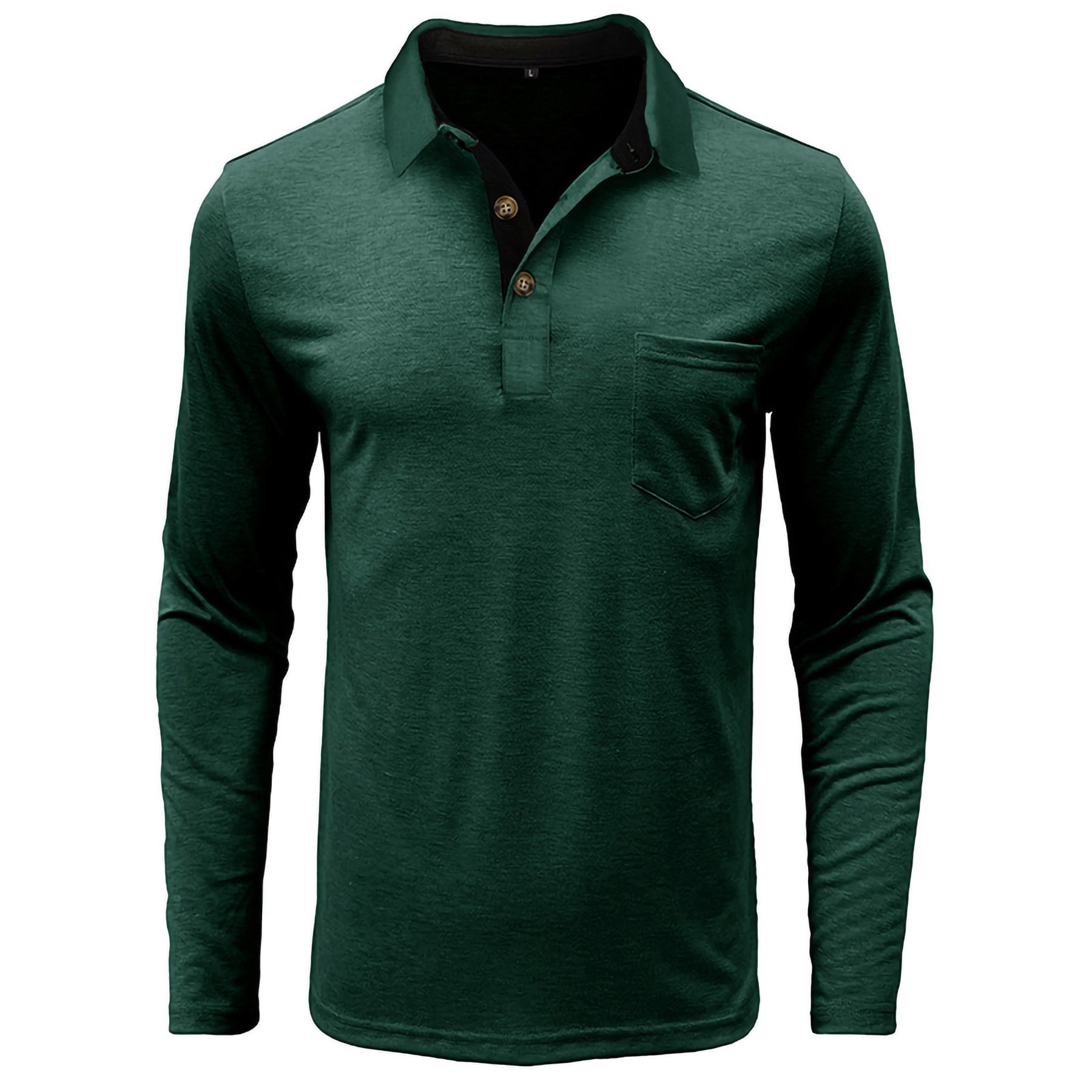 Men's Long Sleeve Polo Shirt 2
