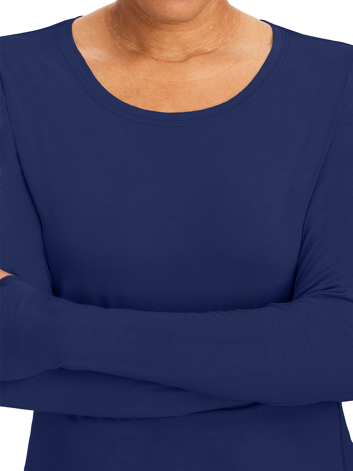 Healing Hands - HH Knits - Women's Pocketless Mackenzie Crew Neck Underscrub Tee 11