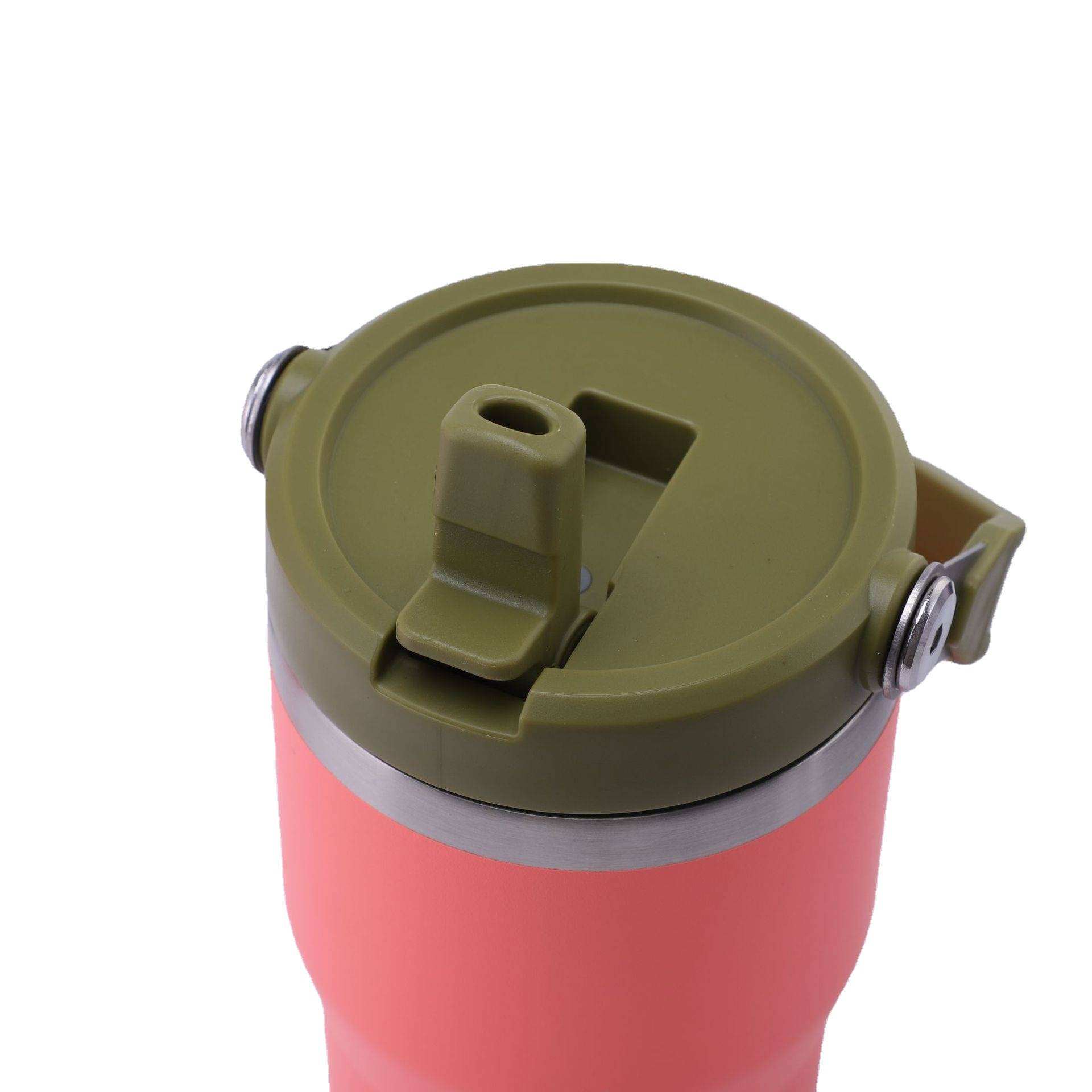 20 Oz Stainless Steel Tumbler With Straw 7