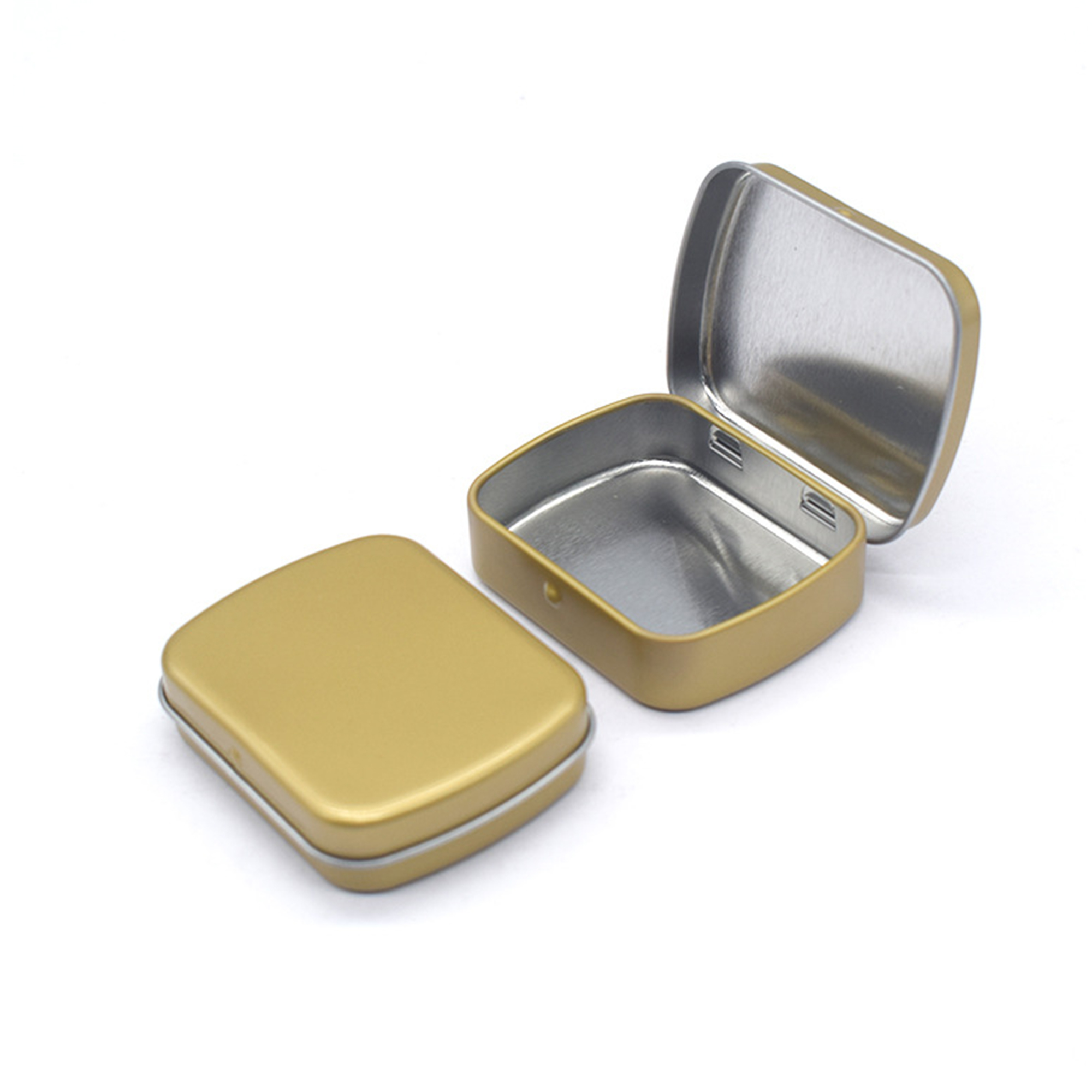 Mini Flip Top Tinplate Box Full Color Branding 5