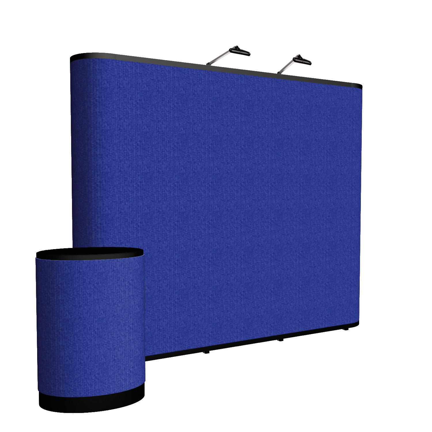 10' Straight Show 'N Rise Floor Display Kit (Fabric) 4