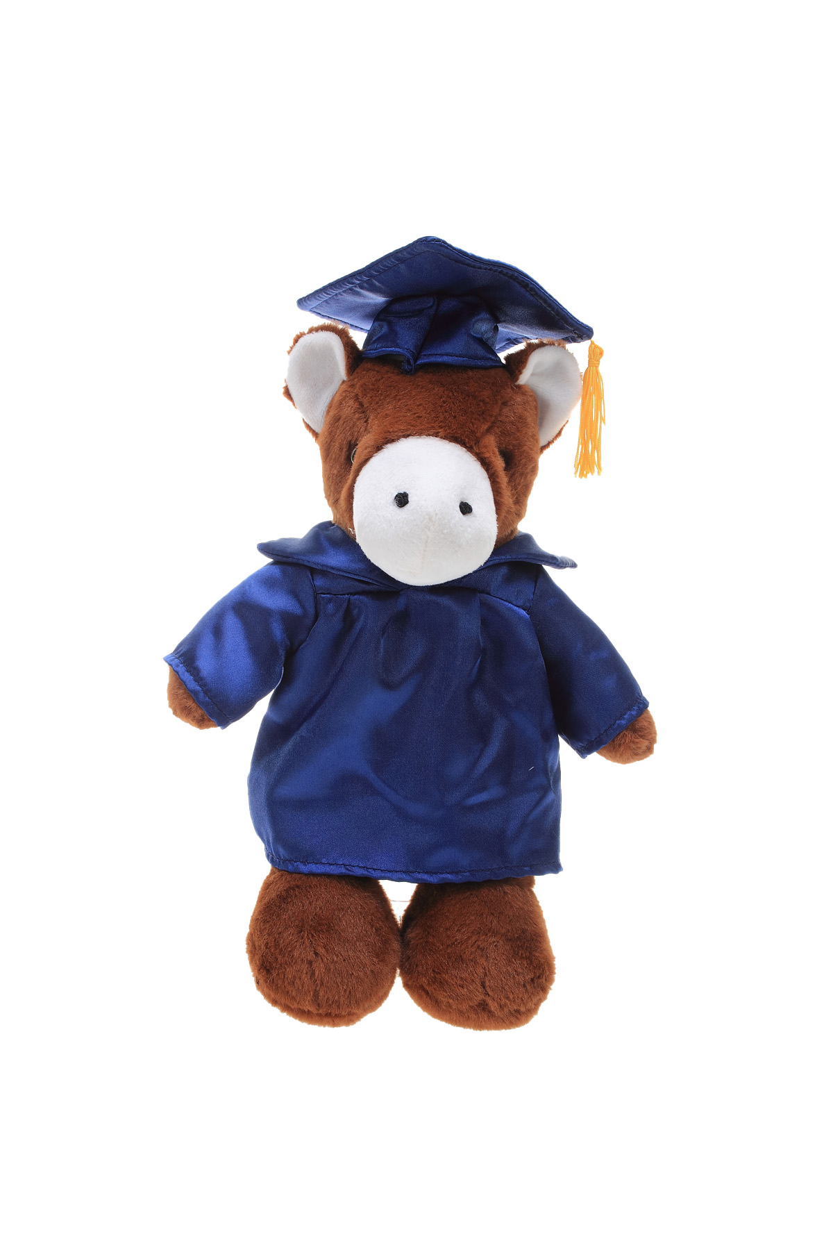 Soft Plush Horse in Graduation Cap & Gown Stuffed Animal 3