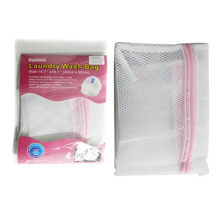 Mesh Laundry Bags - 15.7" x 19.7" Zippered 2