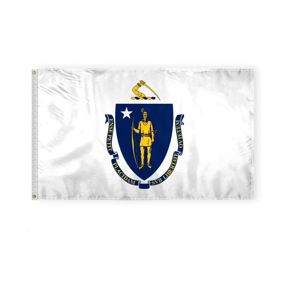 3'x5' Massachusetts ePoly Printed Flags 2