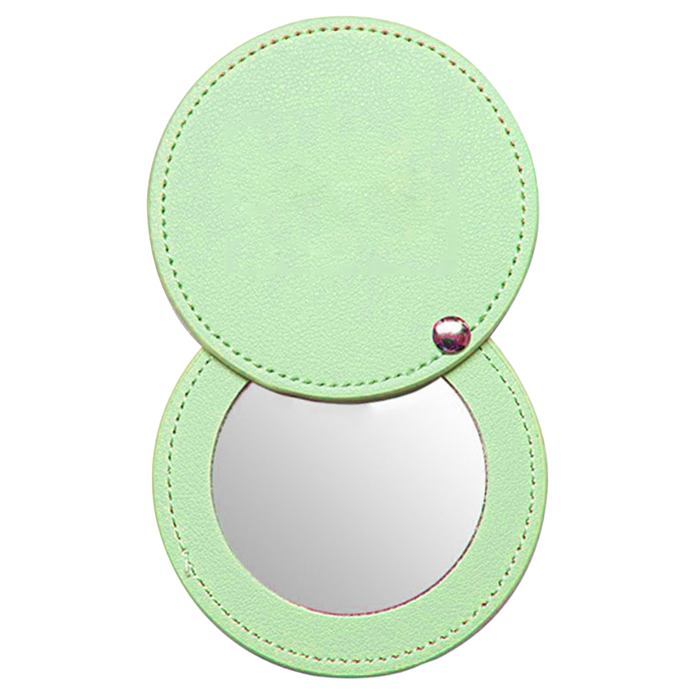 Pu Elegant Leather Compact Mirror 3