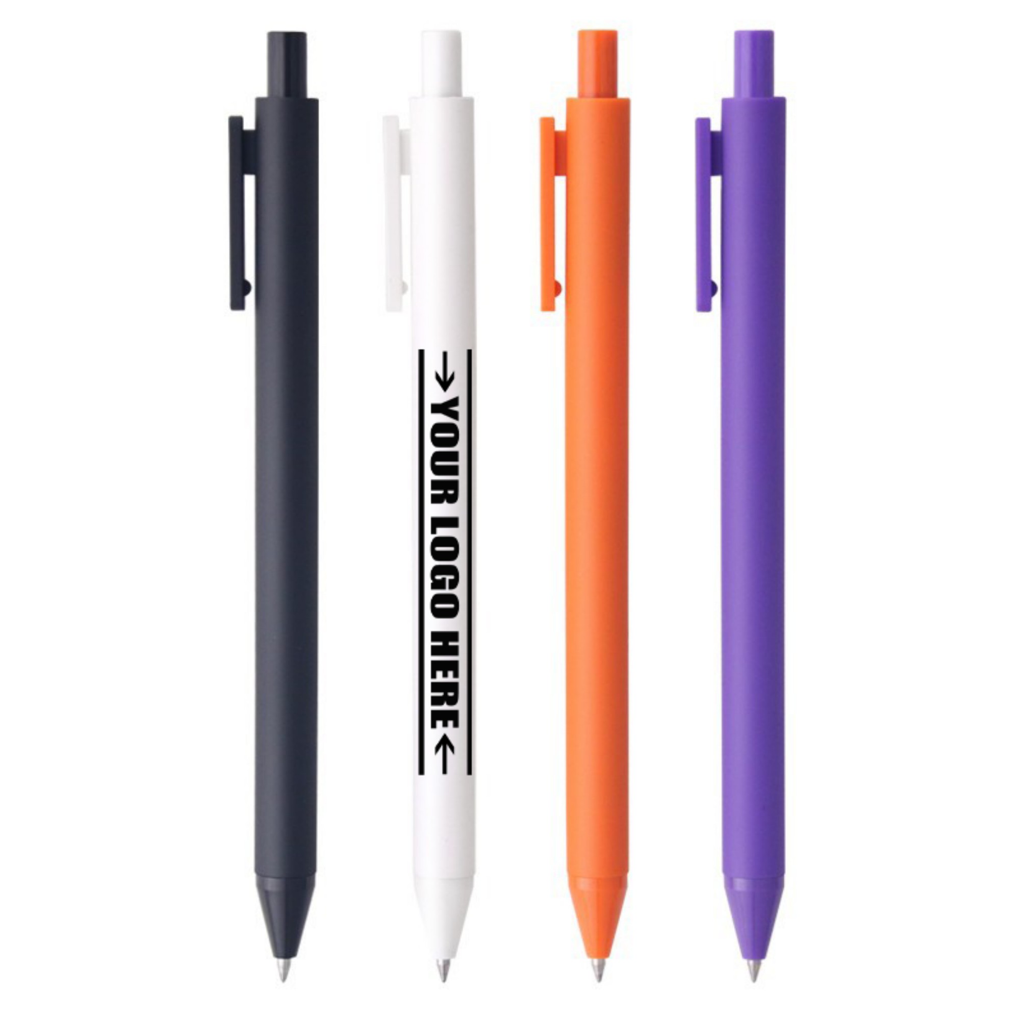 1.0 Bullet Shape Pinkycolor Capless Retractable Gel Pen 1