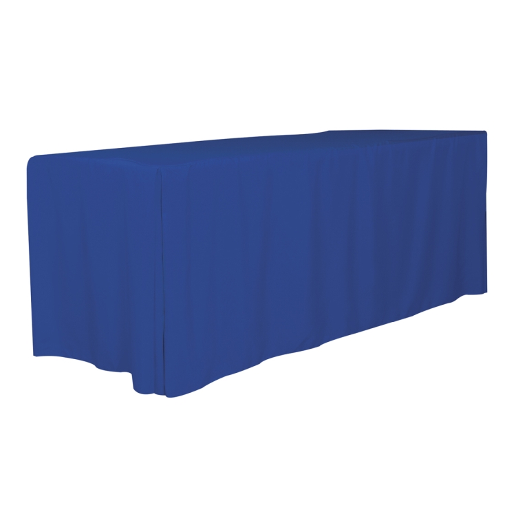 "Omaha Six" 4-Sided Fitted Style Table Covers & Table Throws (One Color Print) / Fits 6 ft Table 10