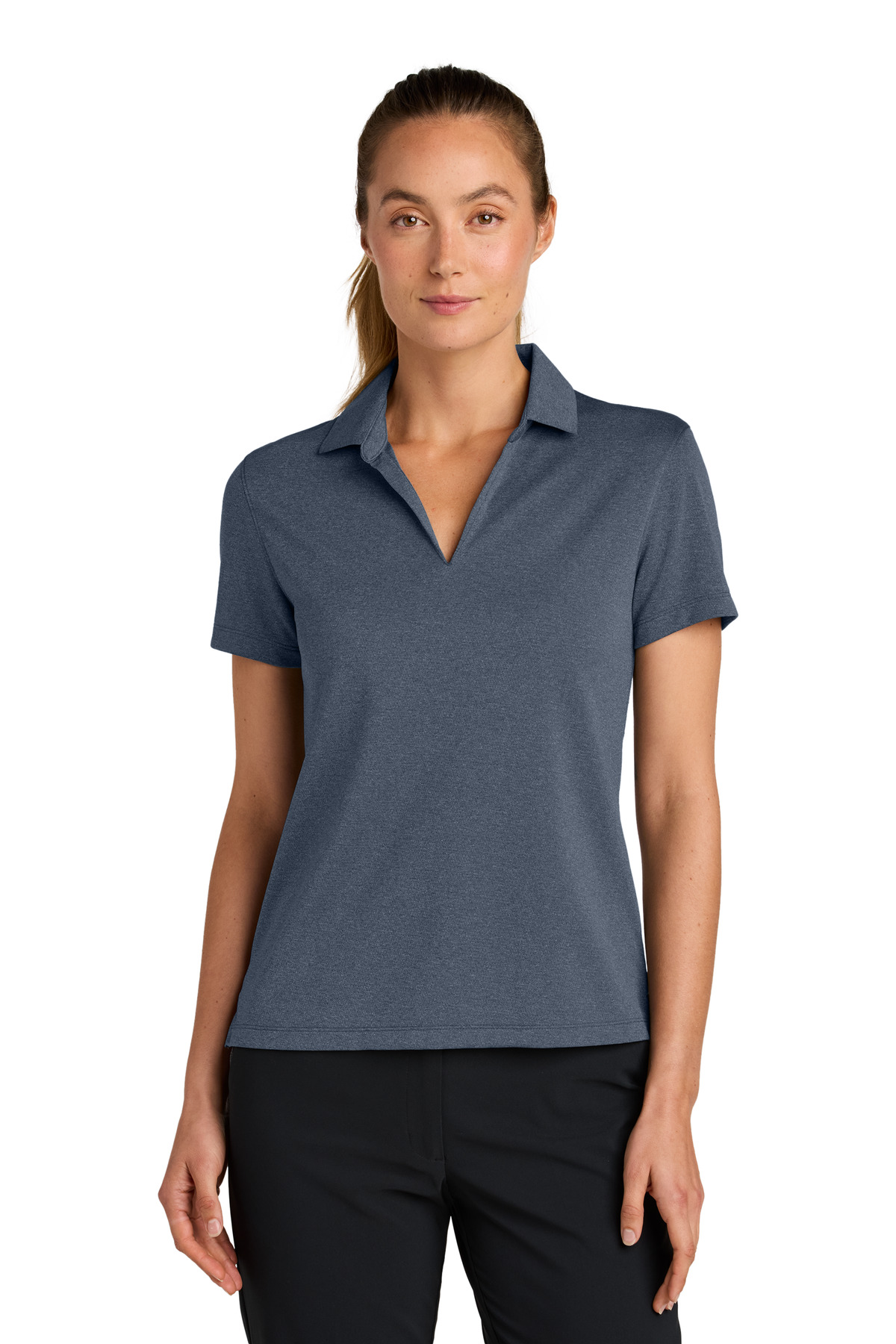 Nike Women's Dri-FIT Smooth Heather Polo NKFQ4793 7