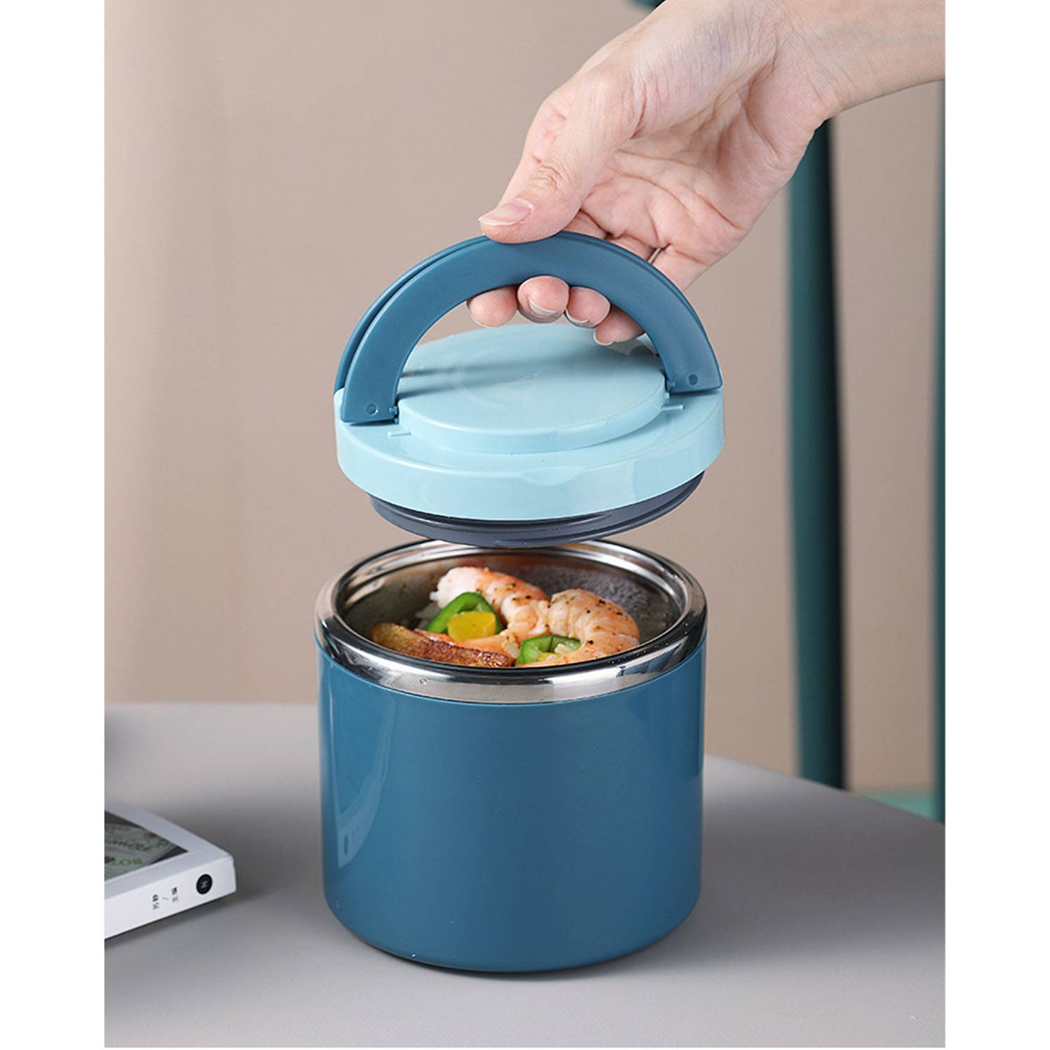 Large capacity food grade stainless steel lunch box 8